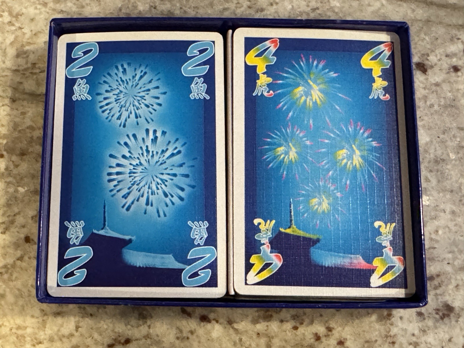 Hanabi Fireworks Card Game / Open Box / Complete