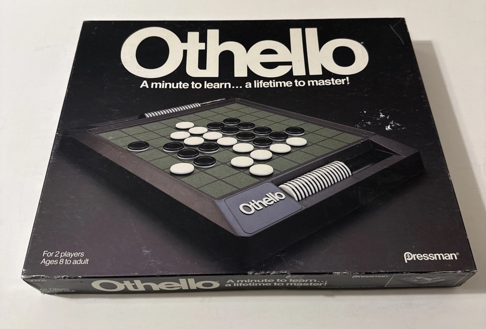 Vintage Othello Strategy Board Game by Pressman – 1990 Edition – Complete!