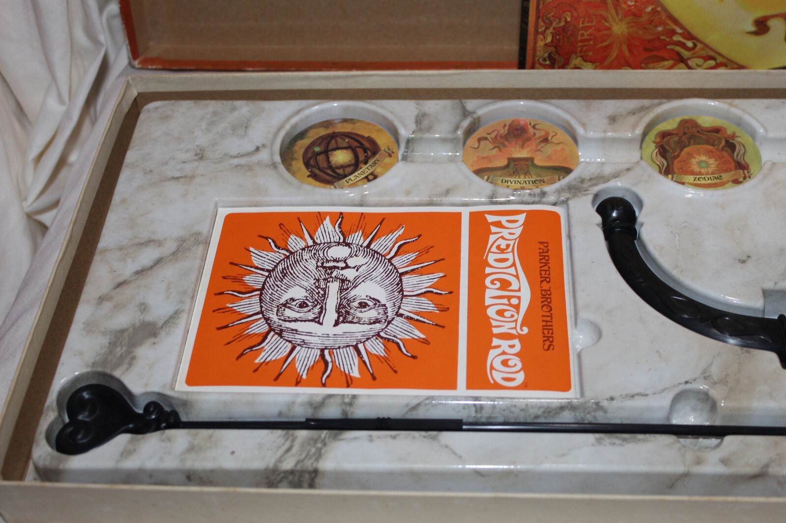 Vintage Parker Brothers PREDICTION ROD Board Game 1970 complete