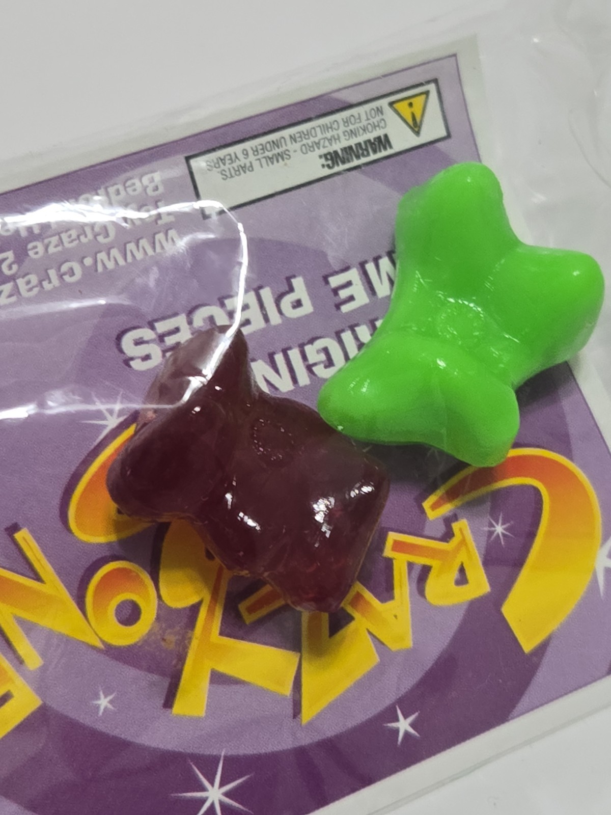 Original Gogos Crazy Bones Sealed Sample Pack 2 Pieces Series 1 BB2