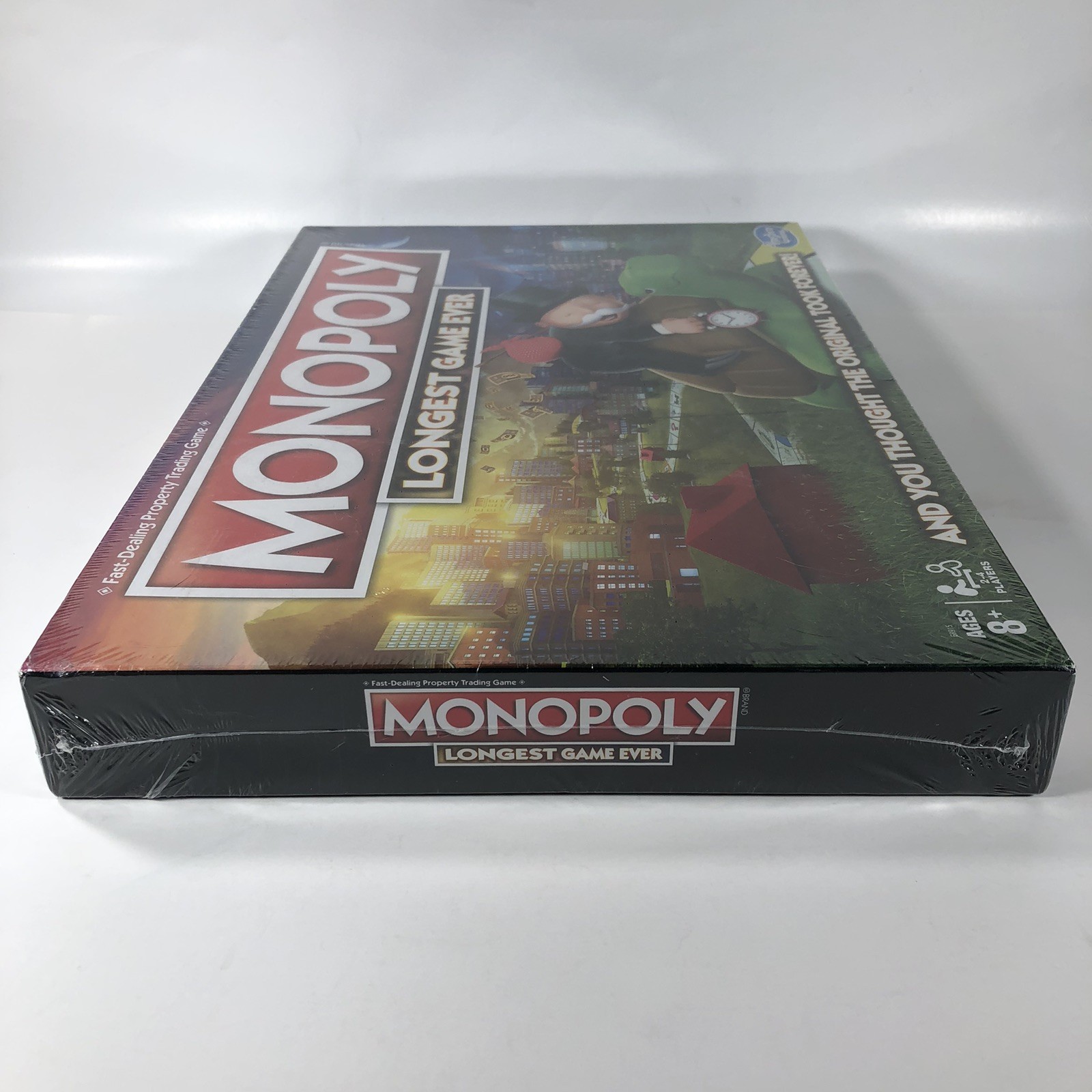 Monopoly Longest Game Ever Edition Hasbro NEW SEALED Retired