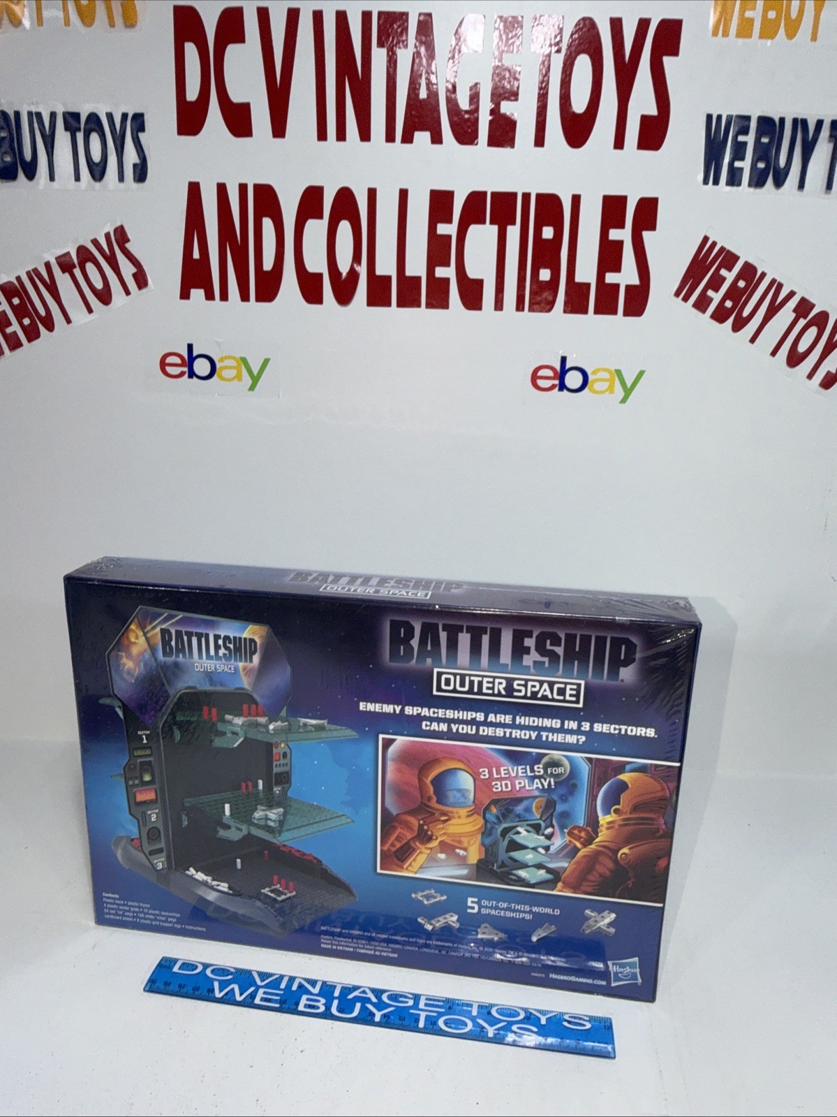 Battleship Outer Space 3D Battle for the Universe Board Game New Sealed Hasbro