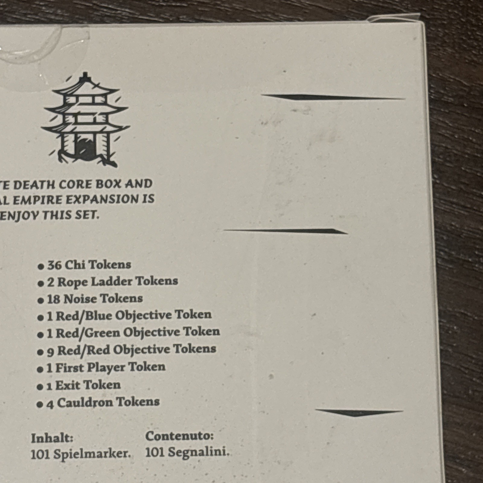 Zombicide White Death Plastic Tokens Pack Kickstarted Exclusive NEW Free Shippin
