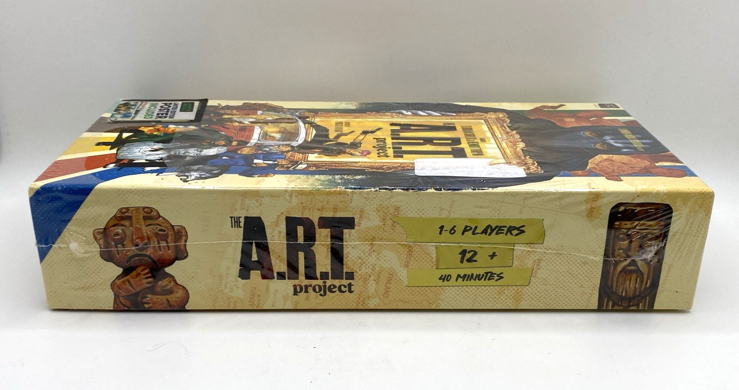 The A.R.T. Project Strategy Board Game Lumberjacks Studio Poster New Sealed