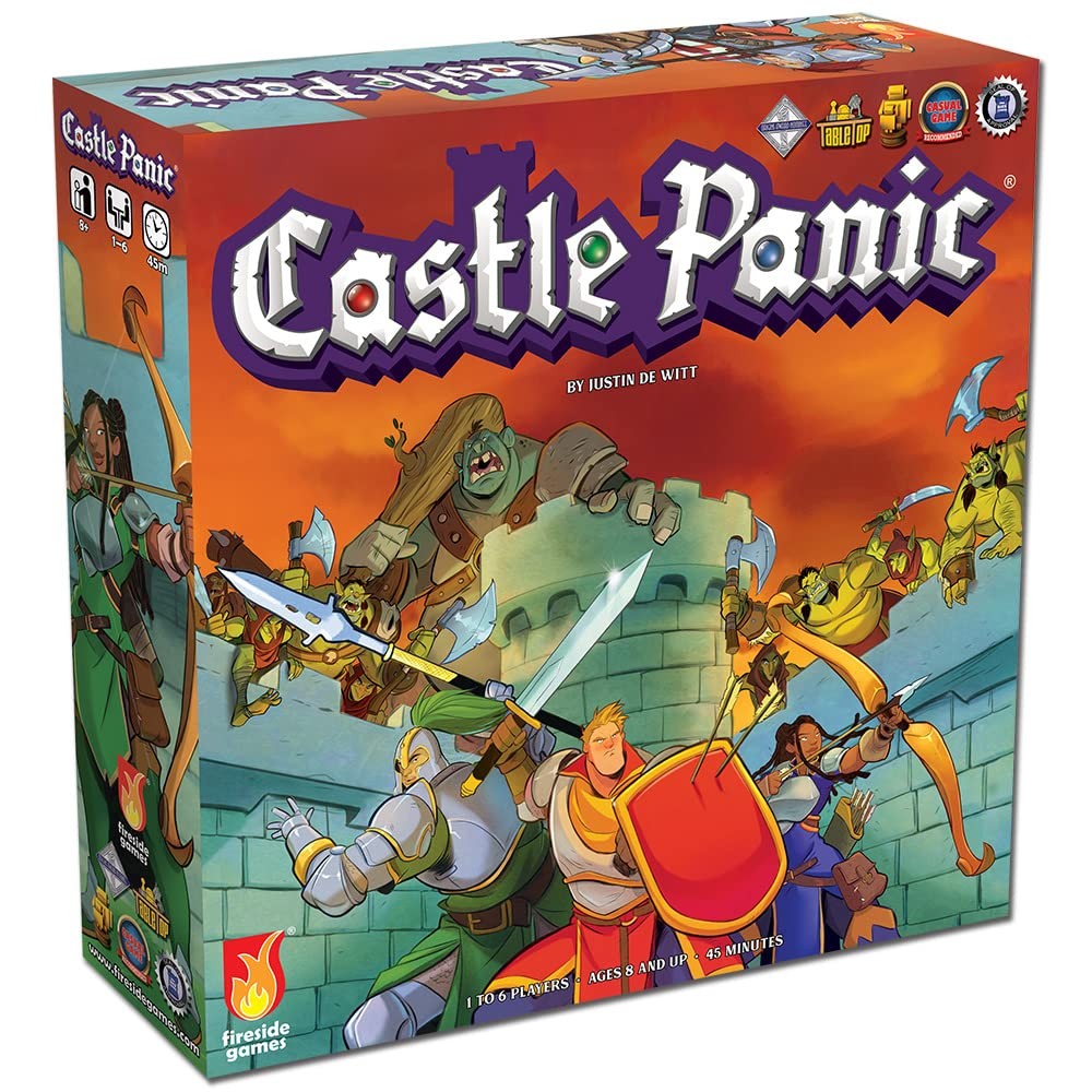 Castle Panic 2nd Edition | Cooperative Board Game for Adults and Family | Ages 8
