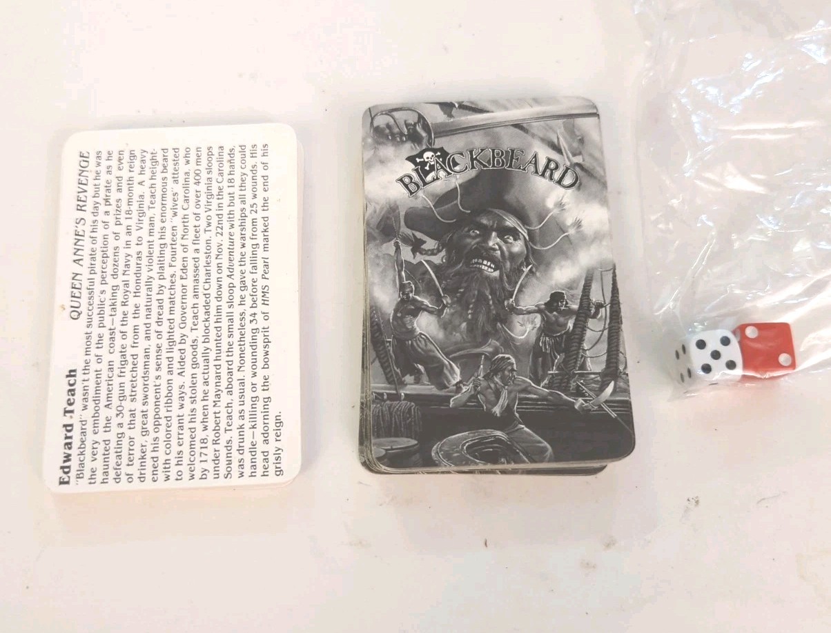Blackbeard Board Game Avalon Hill Game Company