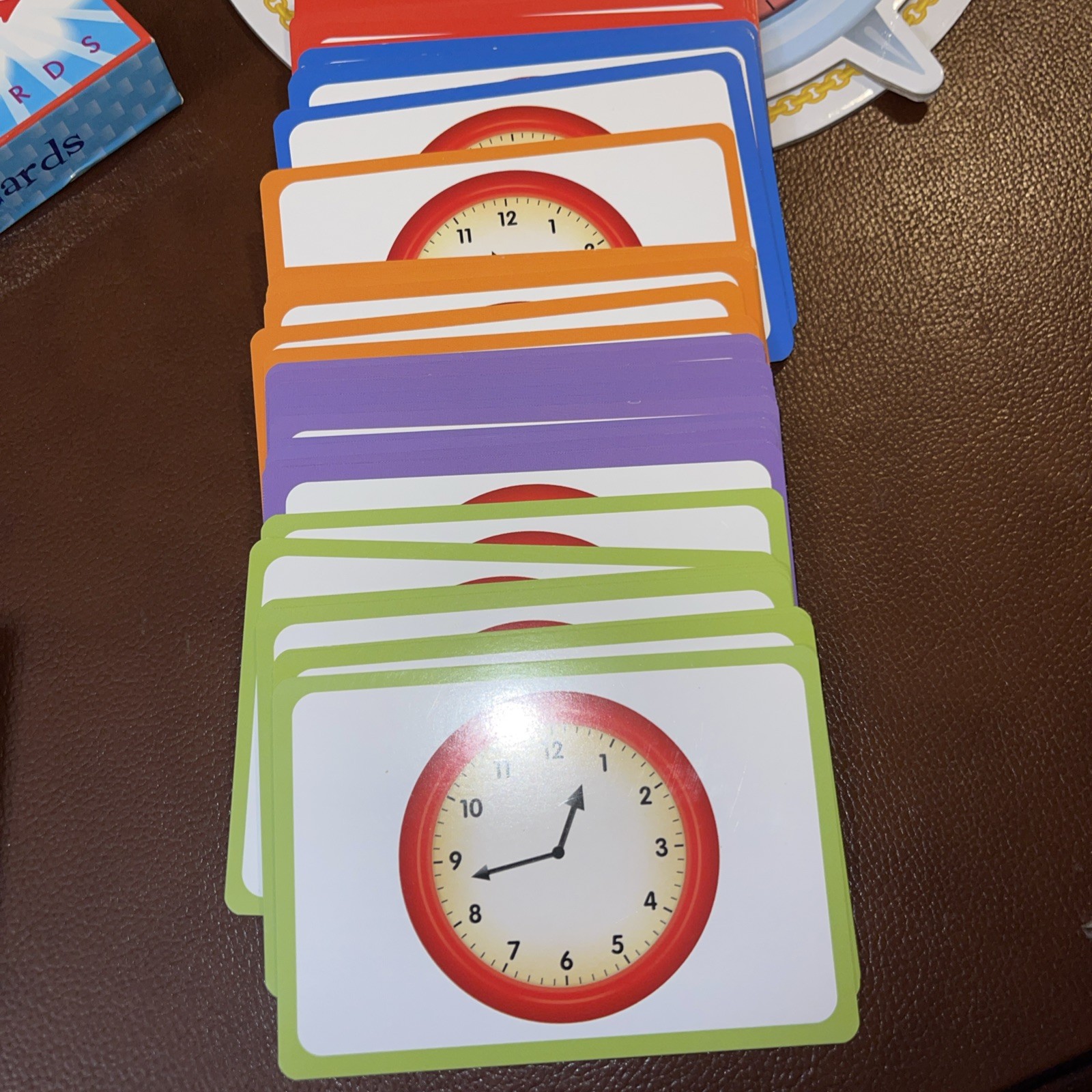 eeBoo Time Telling Game – Colorful Educational Board Game