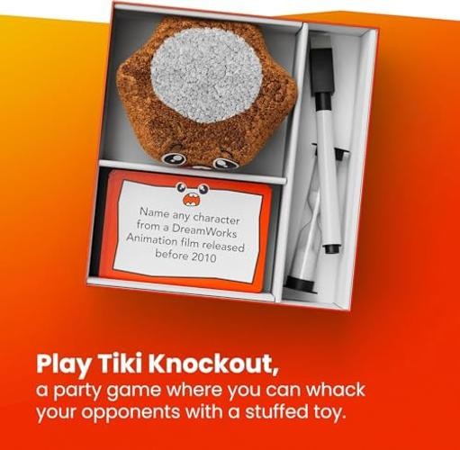 Tiki Knockout: Bluff Your Way to Victory – Team Building & Party Board Games –