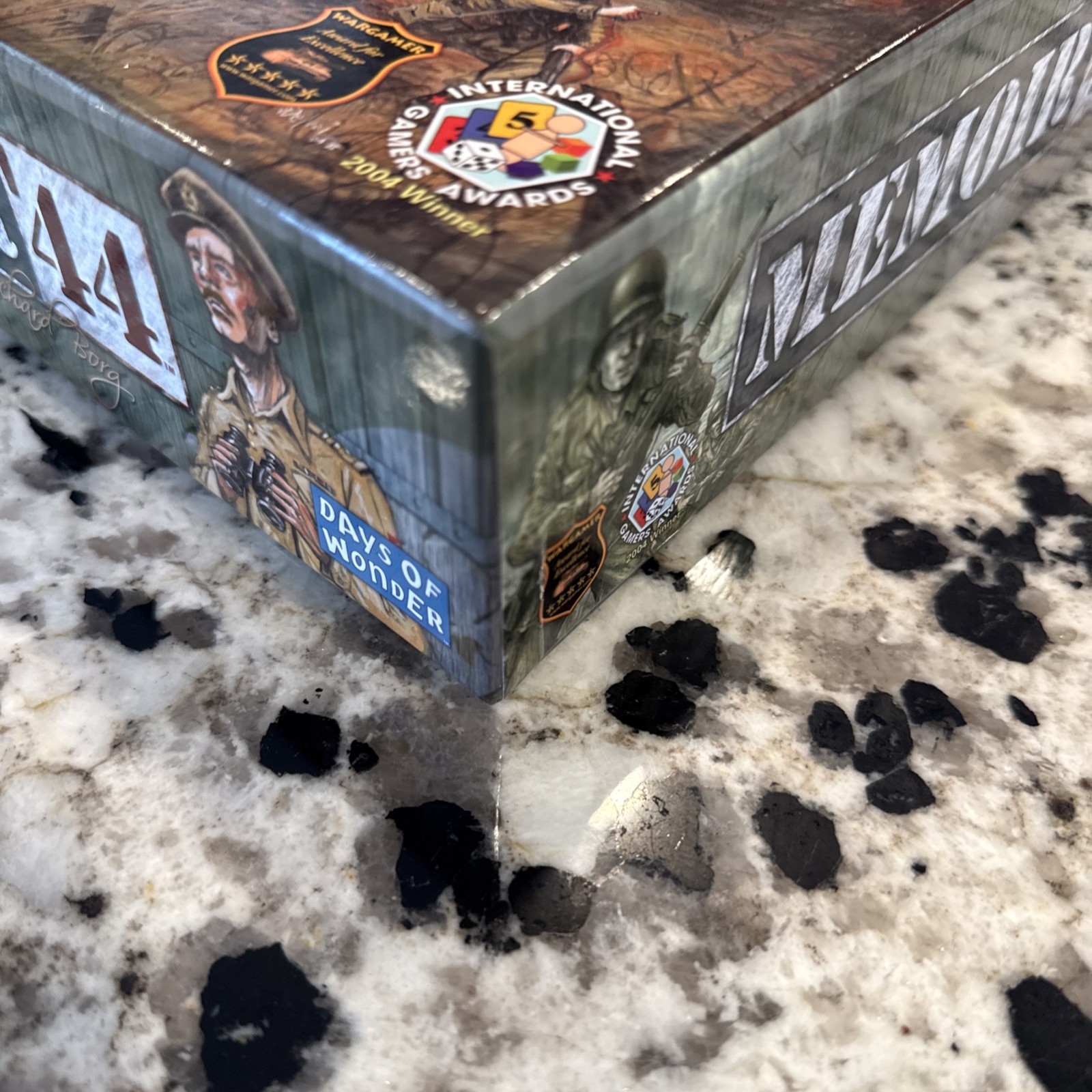 Days of Wonder Memoir ’44 Board Game – 7301 Excellent Condition Punched