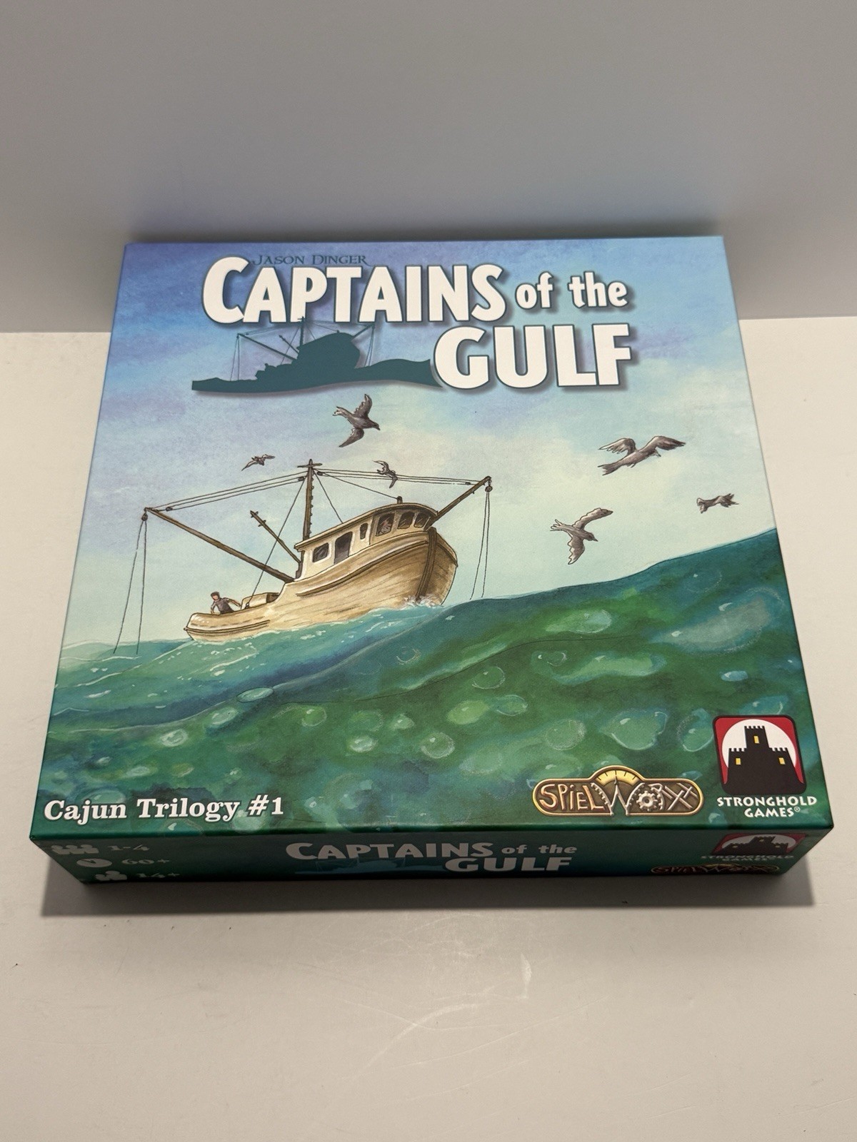Captains of the Gulf Board Game Spielworxx Stronghold Games 2021 – Open Box