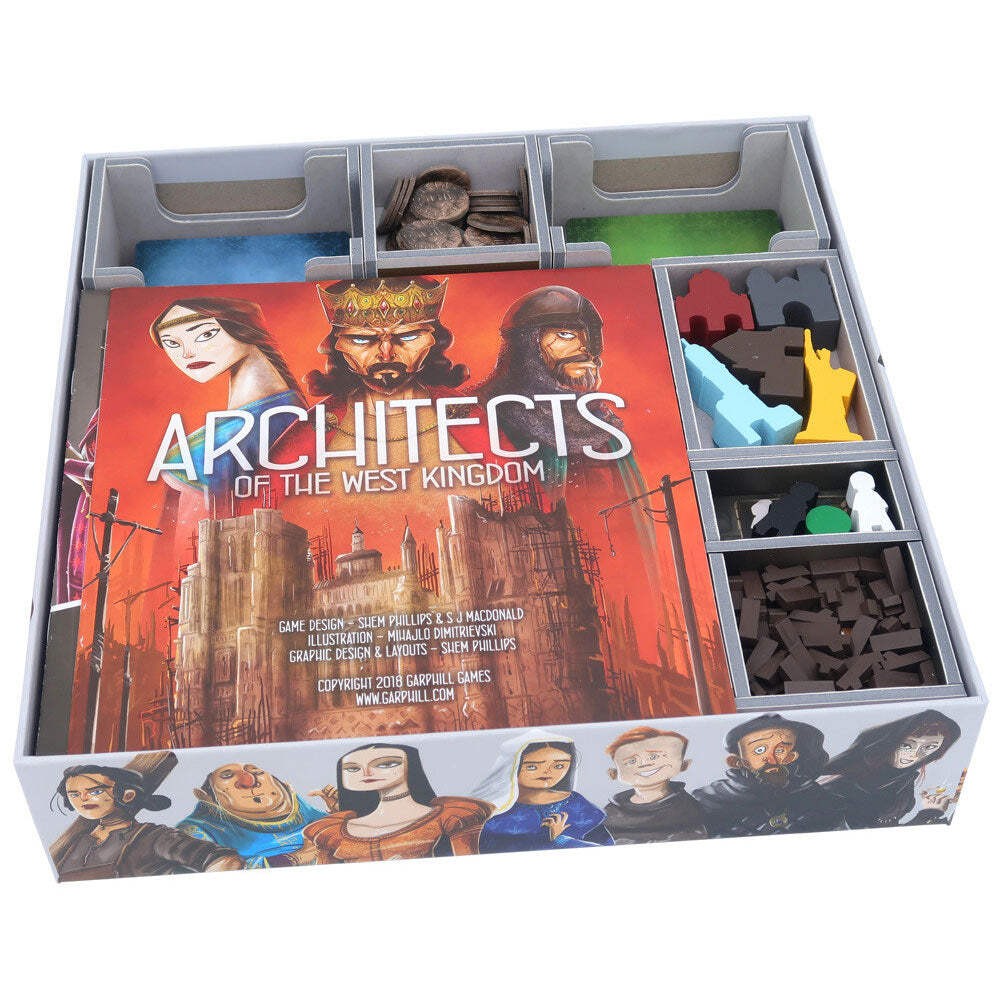 Genuine Folded Space High Quality West Kingdom Collector’s Box Game Inserts