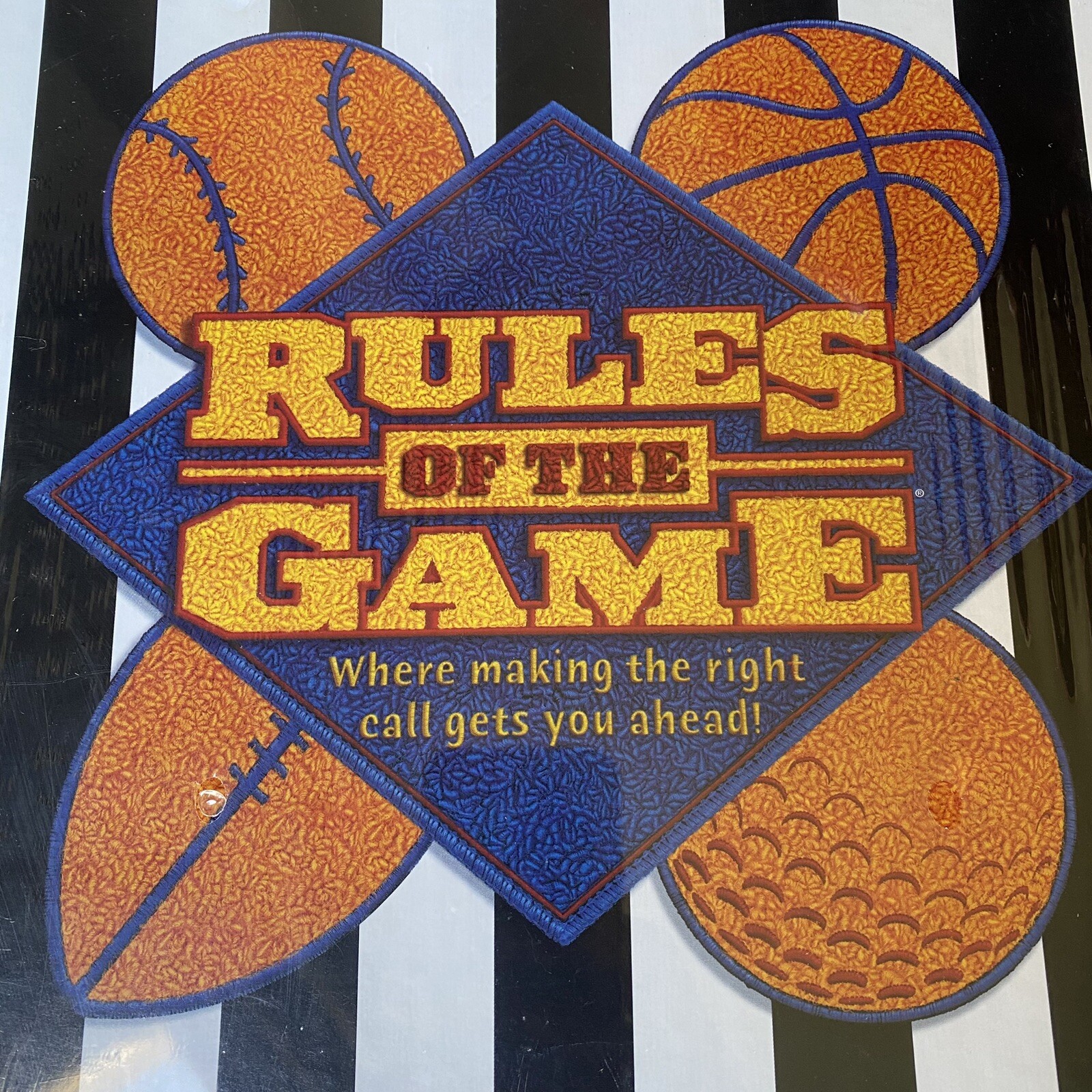 Rules of the Game Board Game By HASBRO Hasbro 2000 Sport Trivia Board game -NEW-