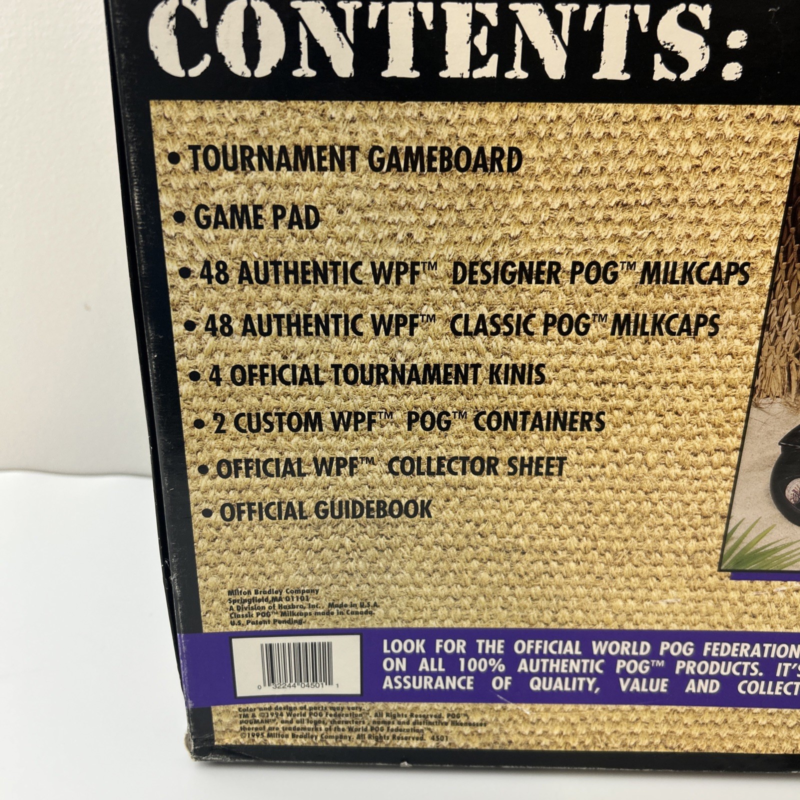 POG: The Game (1994) Near Complete + Extra POGs & Slammers Excellent World WPF