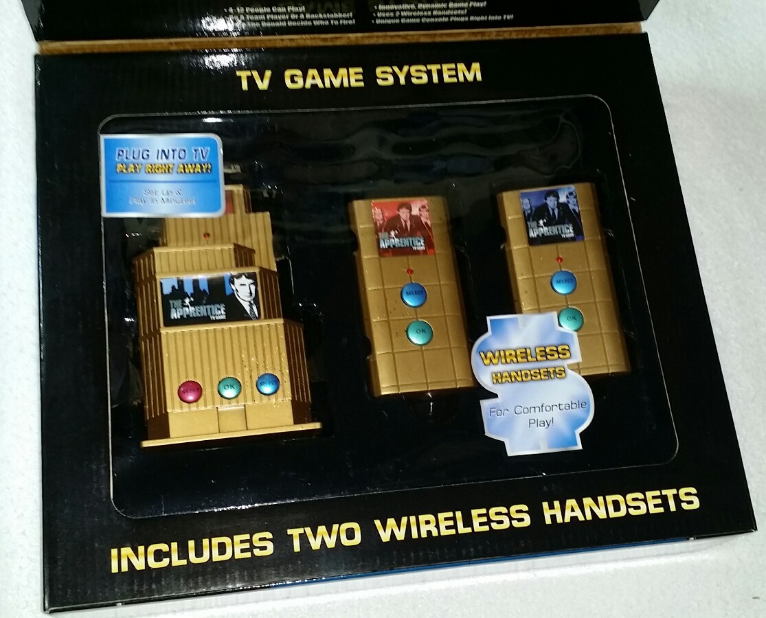 New bnib The Apprentice Game You’re Fired Donald Trump Plug and Play Video Game