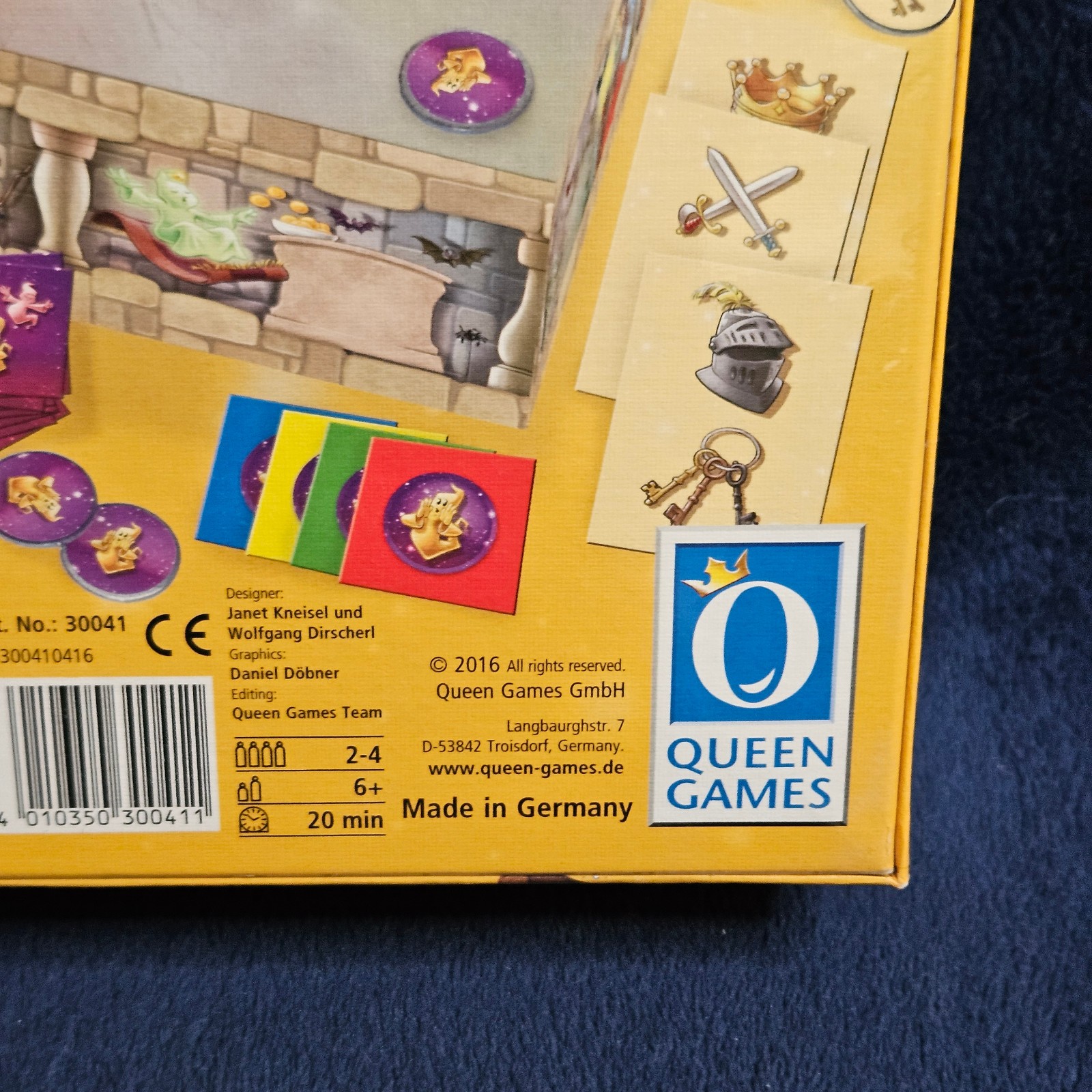 Spooky Castle Board Game – Queen Games NEW SEALED