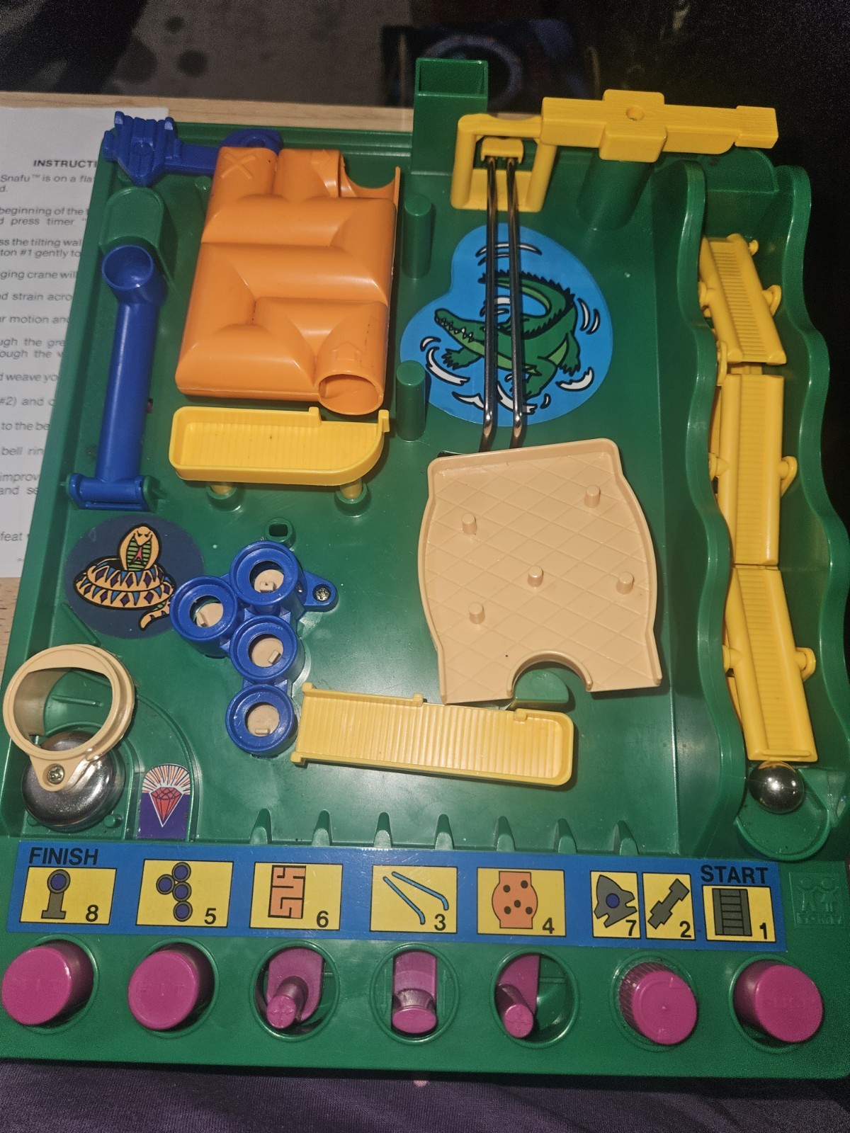 Snafu Tomy Screwball Scramble Run Yourself Ragged Marble Maze Vintage