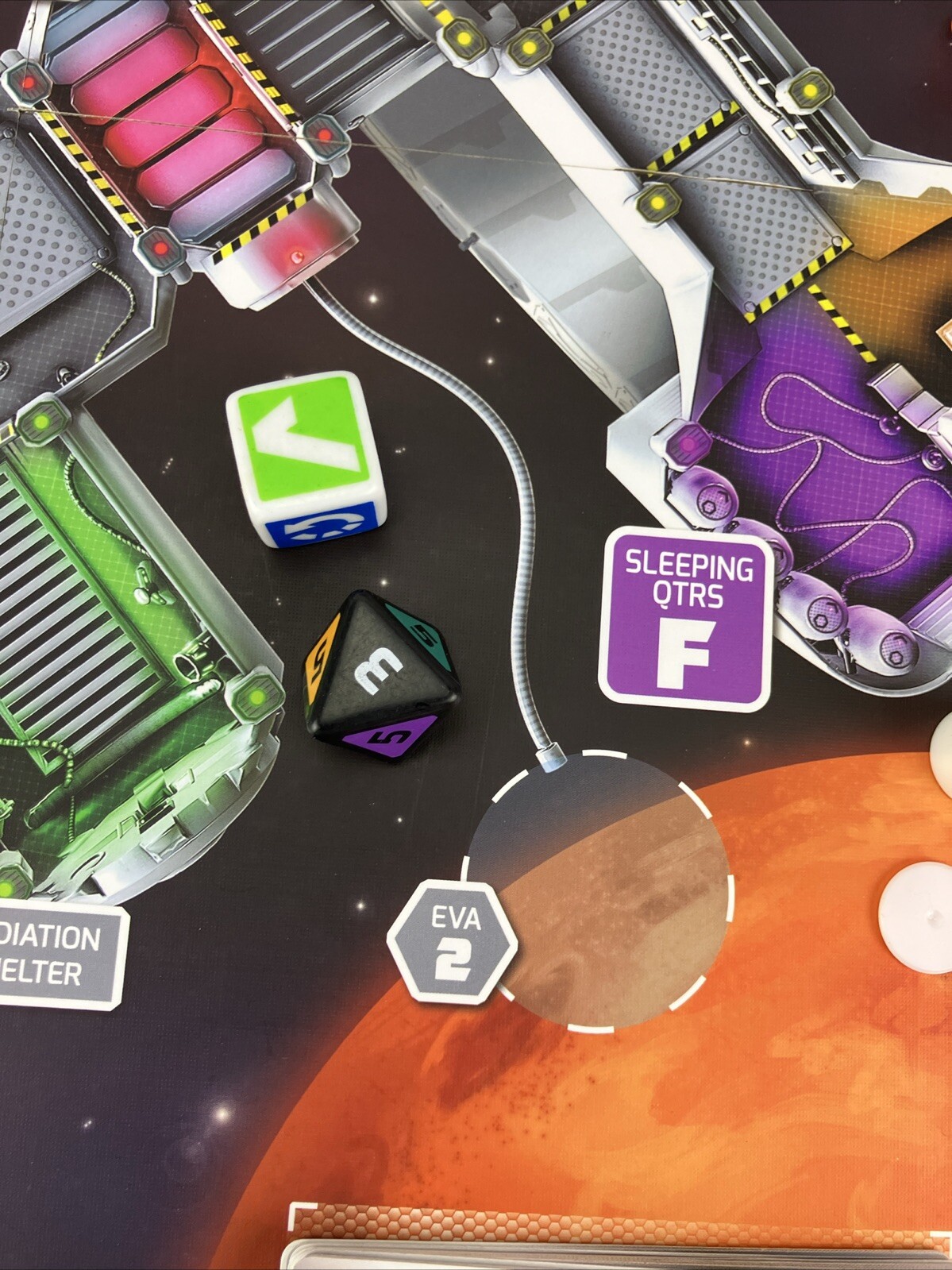 Mission Critical: Mars Cooperative Space Adventure BoardGame Talking Computer