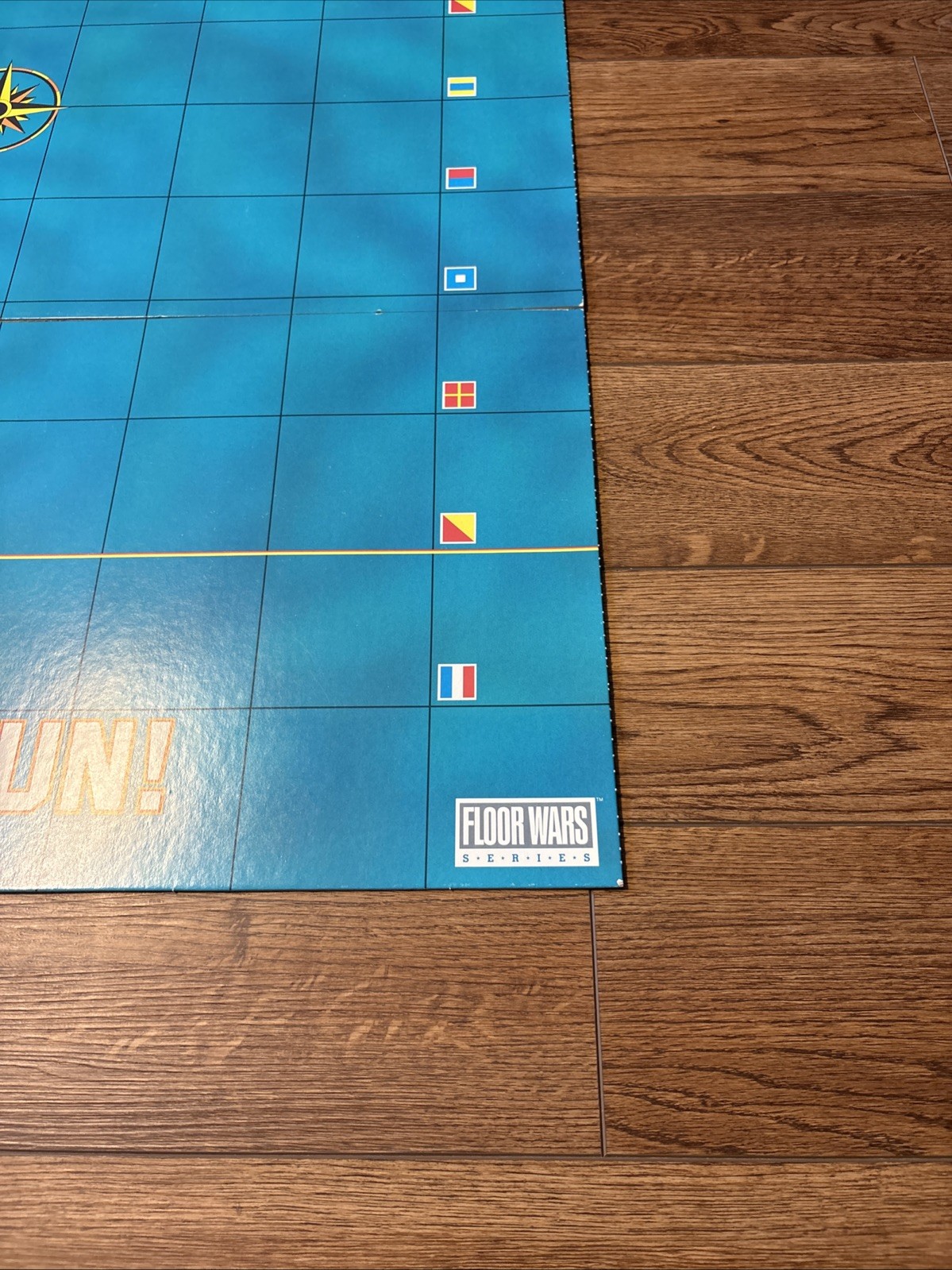 Torpedo Run Game Floor Wars COMPLETE In Original Box READ MIlton Bradley 1986 VG