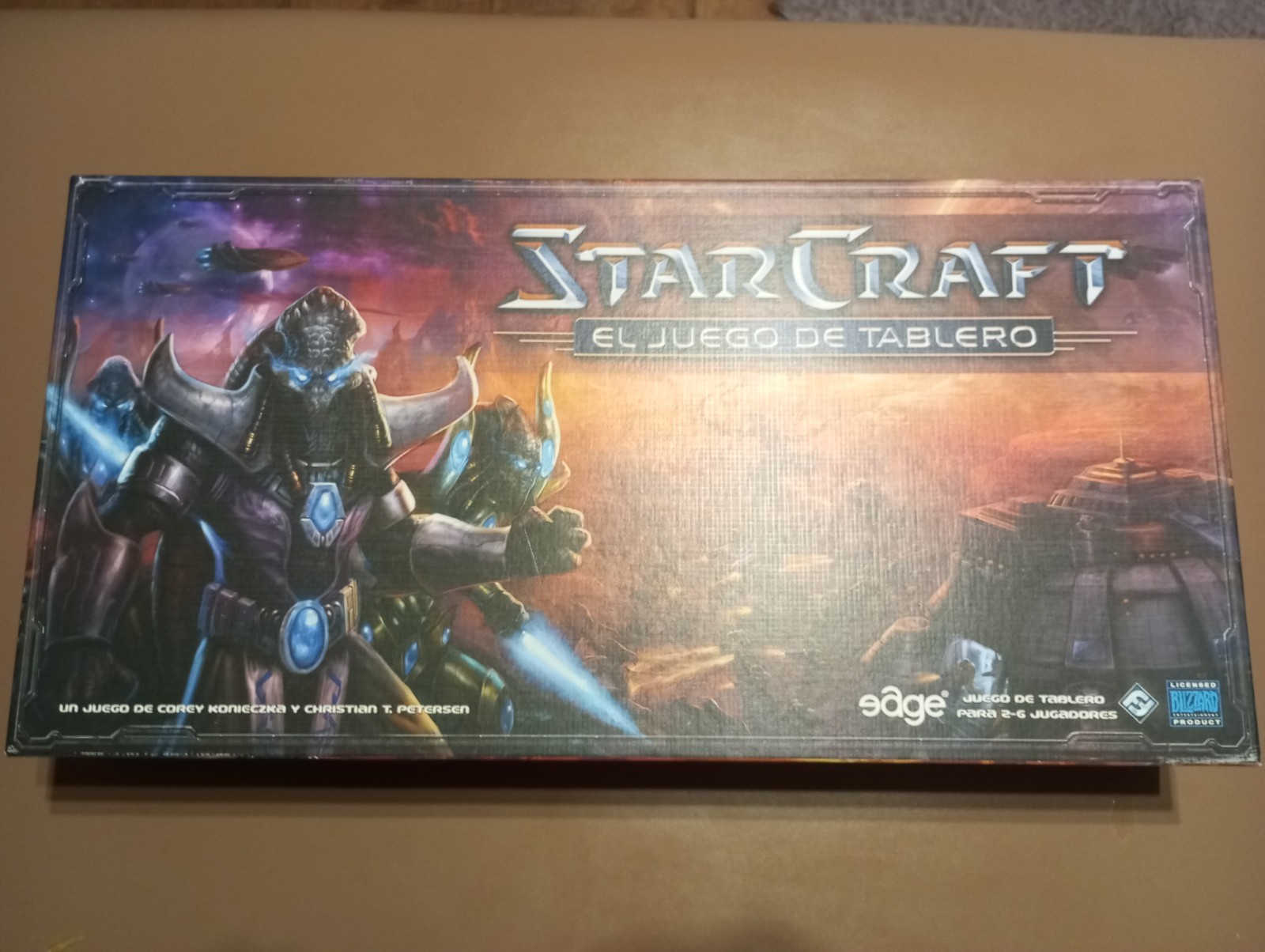 Starcraft FFG The Boardgame Box Spanish NEW without shrink