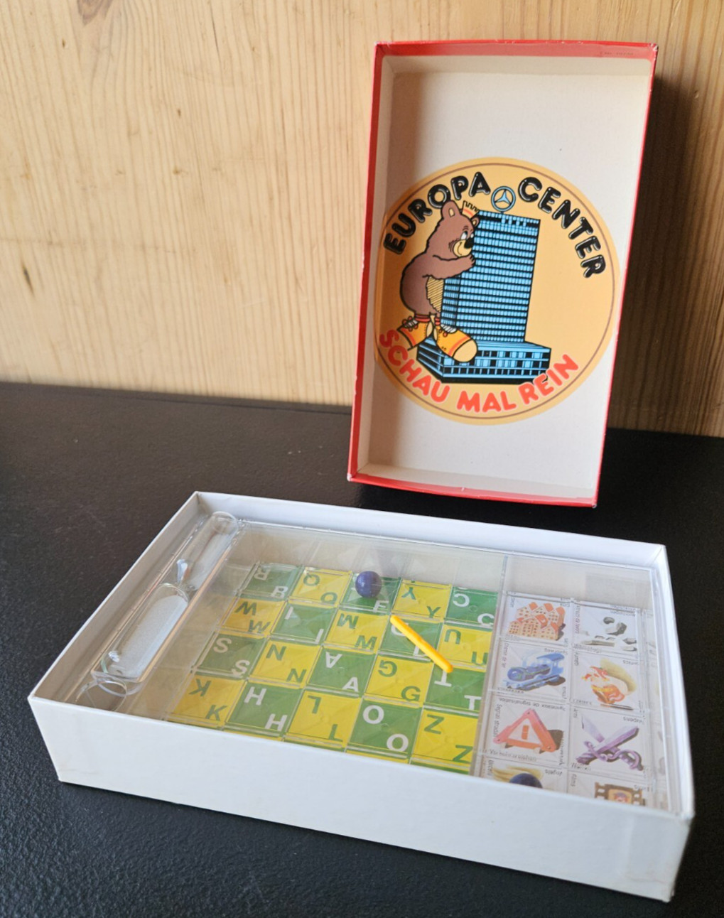 STADT/ LAND/ FLUB QUICK QUIZ GAME. SCHMIDT SPIELE MADE IN W. GERMANY