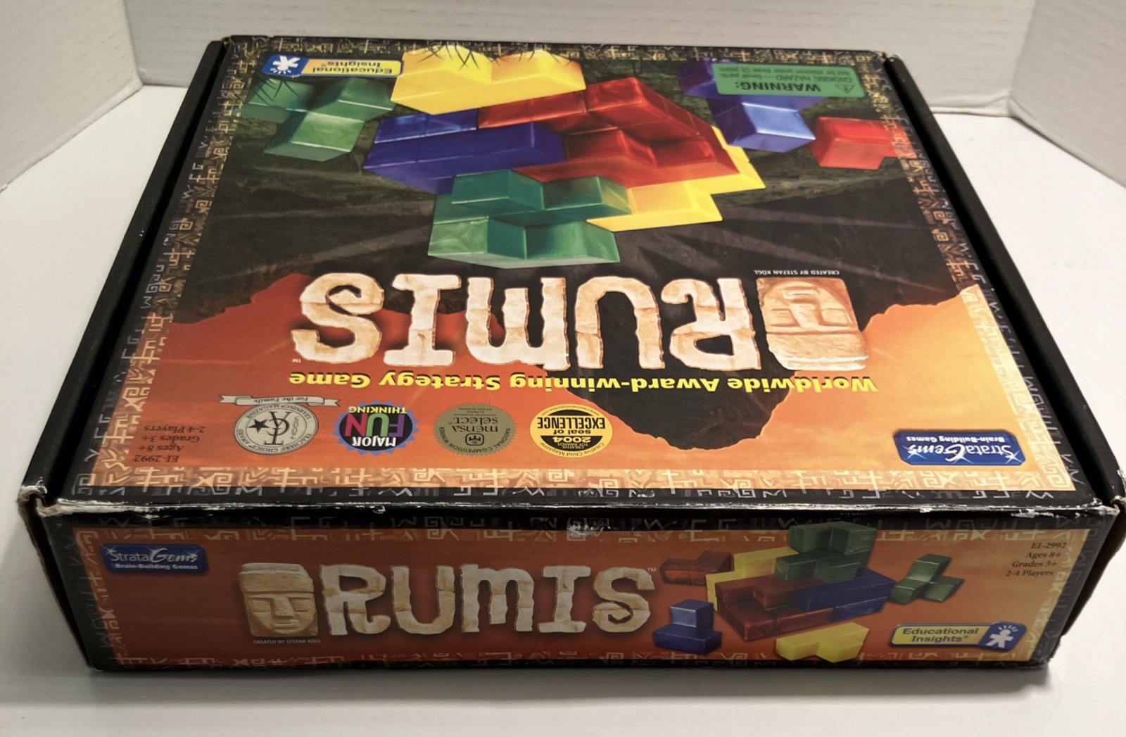 RUMIS Game StrataGems Brain Building Games Educational Insights 100% Complete