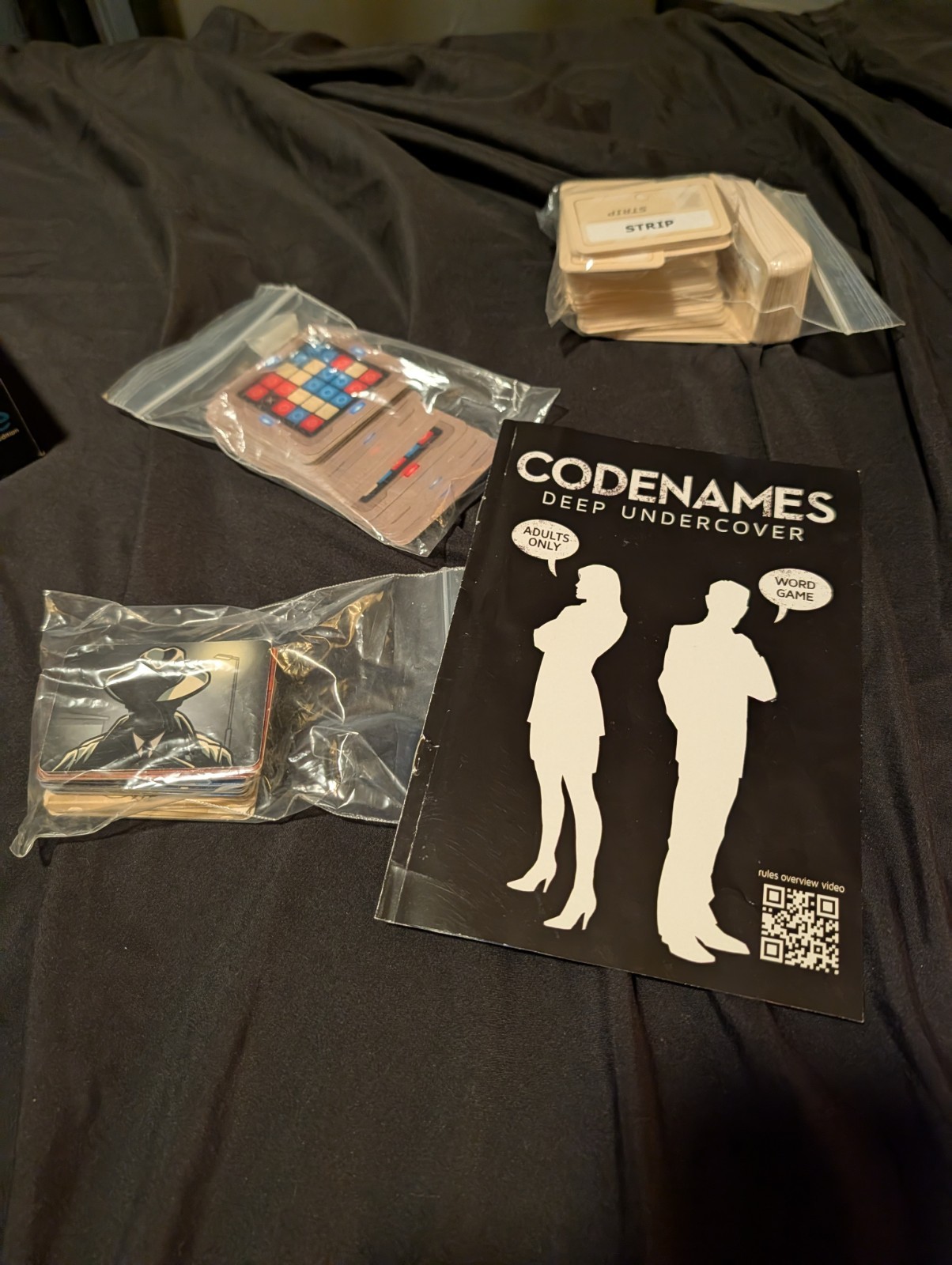 Codenames: Deep Undercover 2.0 Adult Spy Word Board Game 18+ Rare Hard To Find