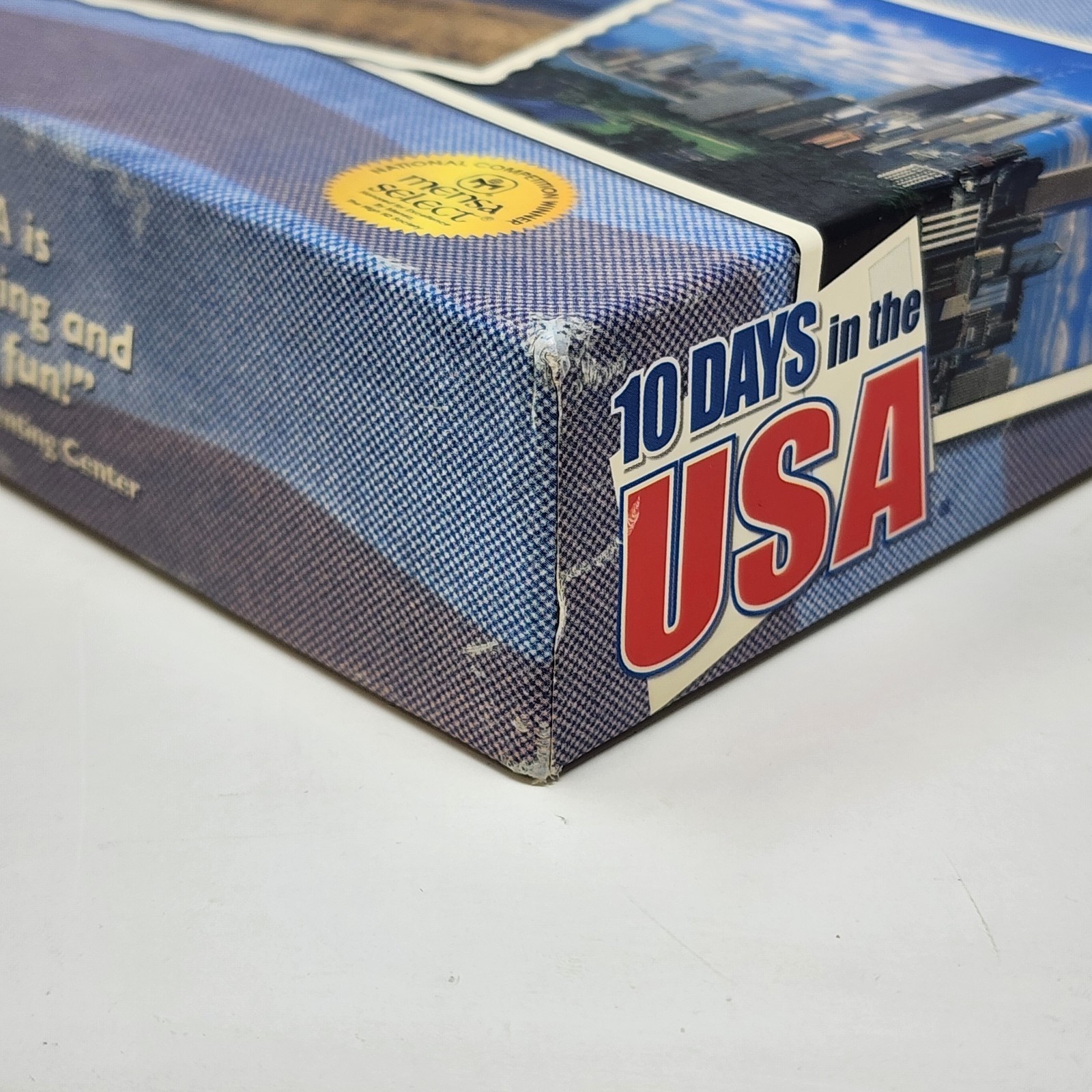 10 Days In The USA Board Game Out Of The Box Publishing 2003 Complete Pre-owned