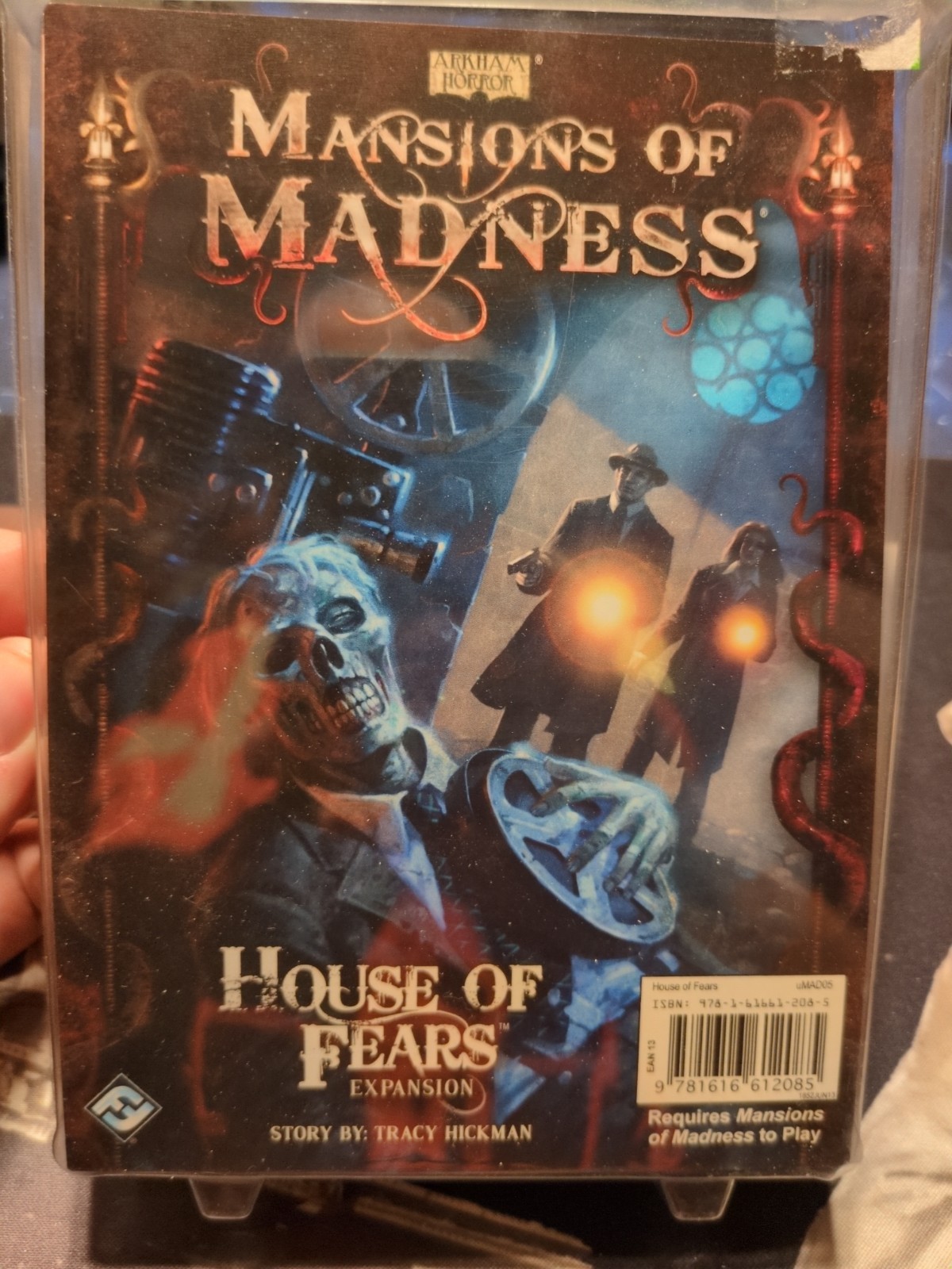 ARKHAM HORROR: MANSIONS OF MADNESS HOUSE OF FEARS (2012) EXPANSION FFG GAMES NEW
