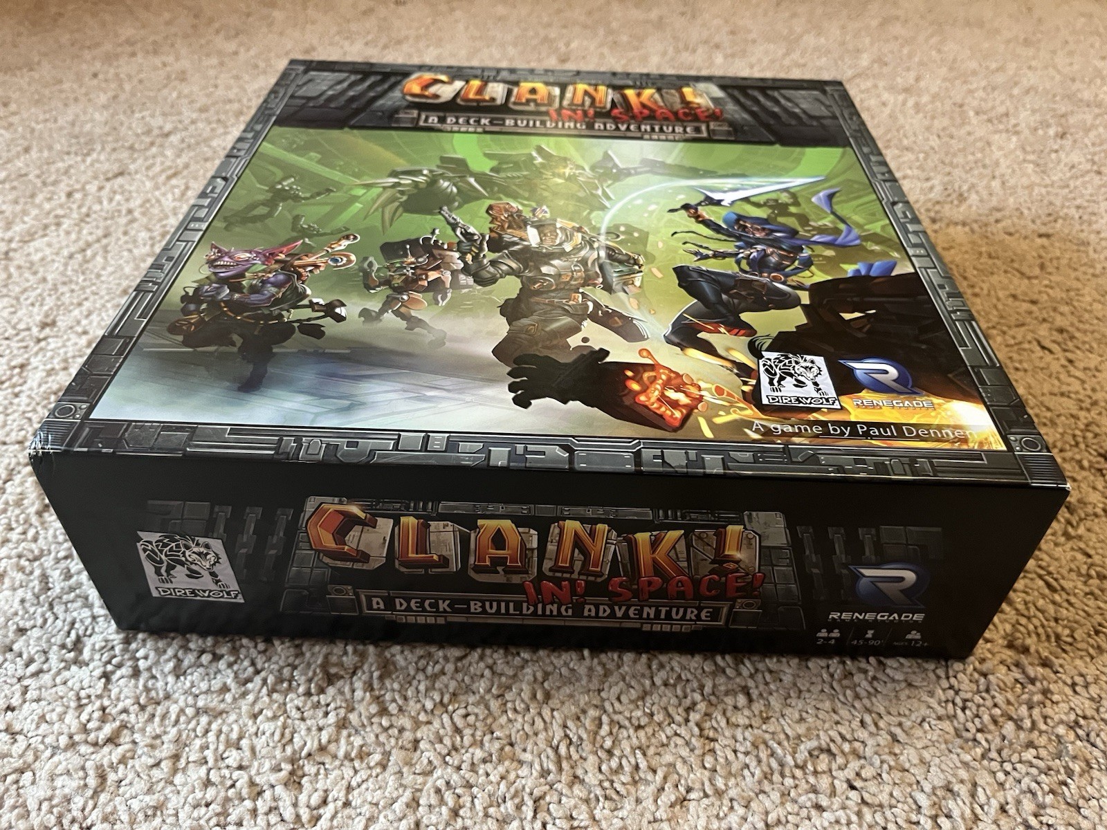 Clank! In! Space! A Deck Building Adventure Board Game by Renegade 100% Complete