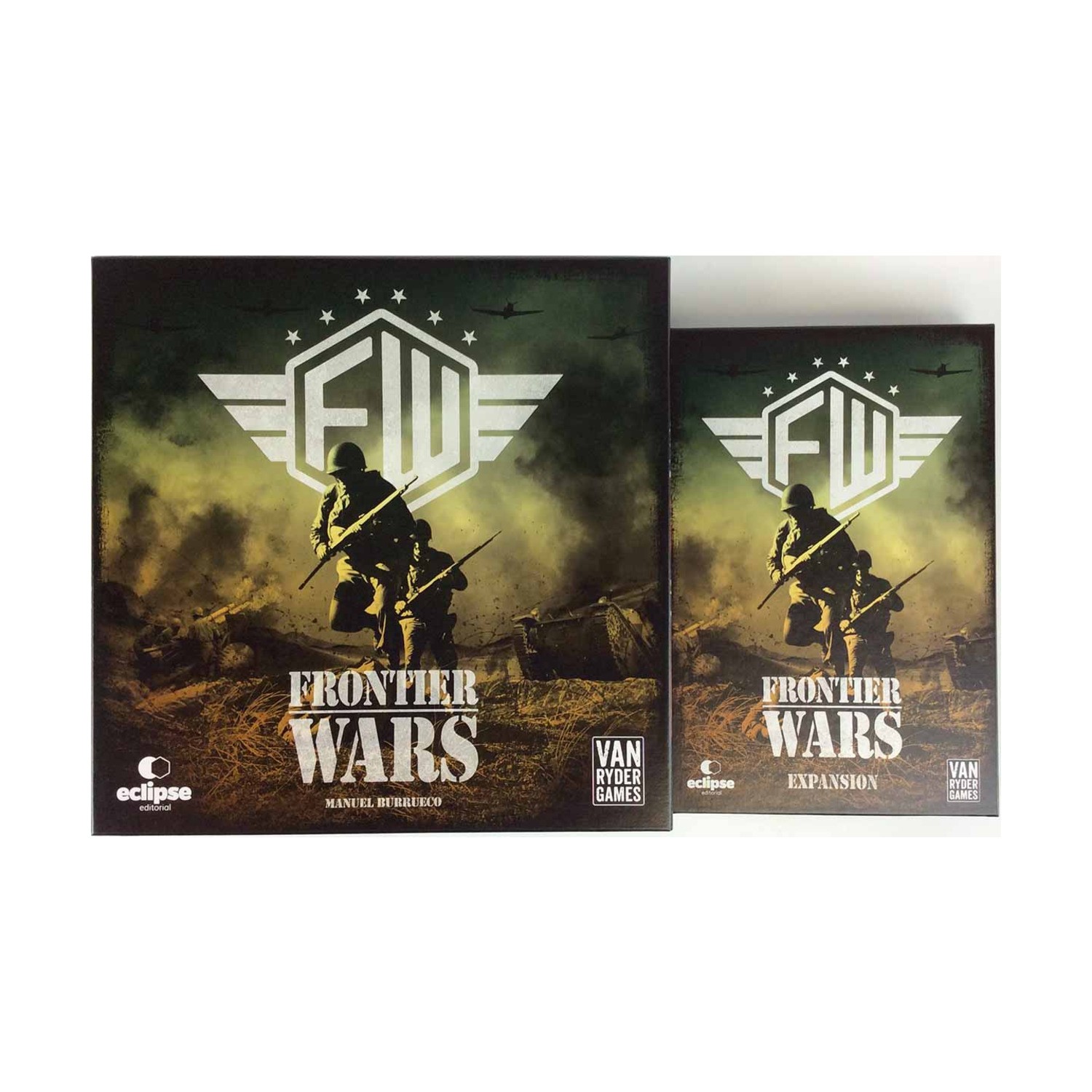 Eclipse Editorial Board Game Frontier Wars (Kickstarter Ed) Box NM