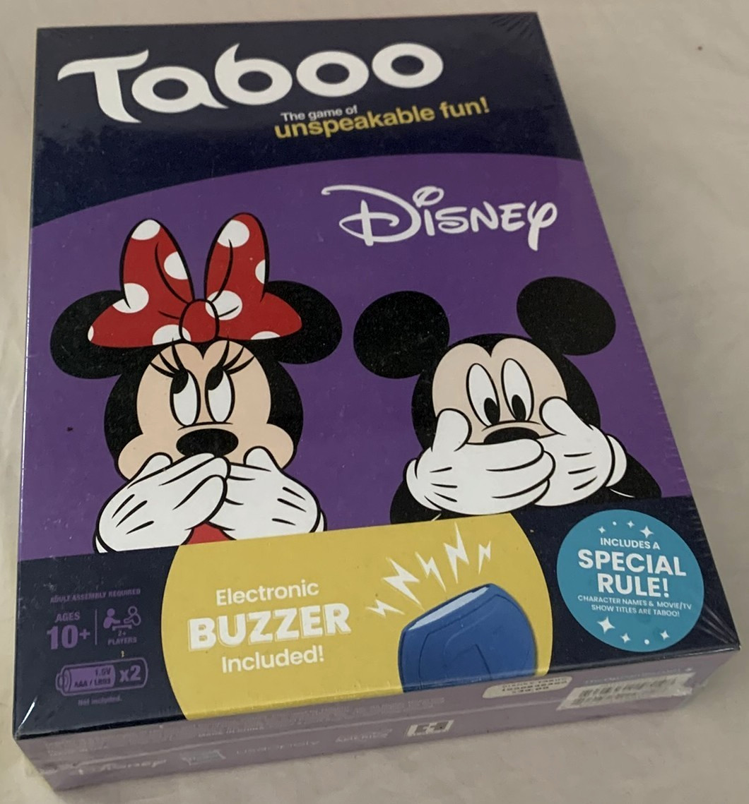 Sealed Disney Taboo Game 2023