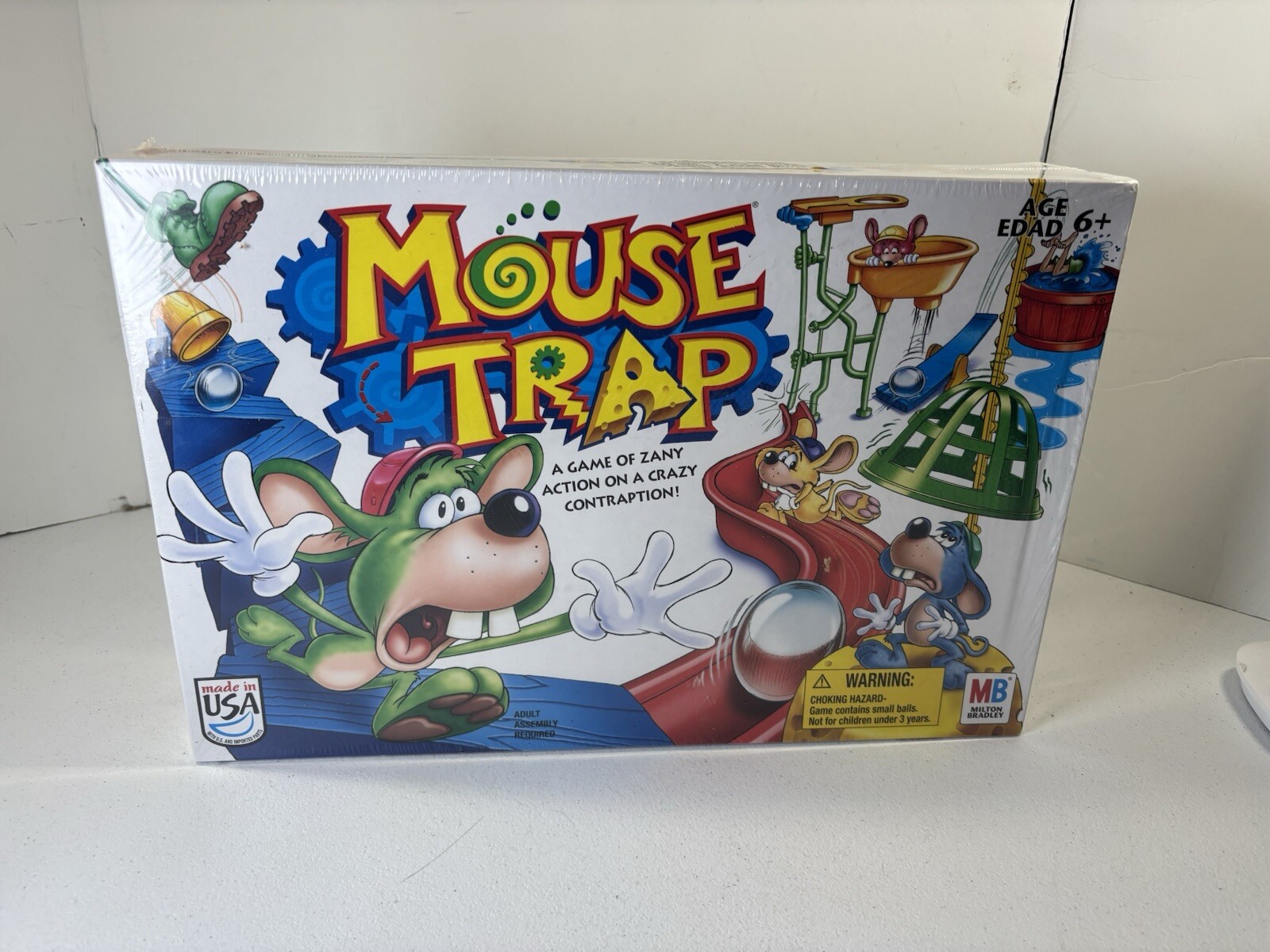 Hasbro Gaming Mouse Trap Kids Board Game, Family Games for Multicolor
