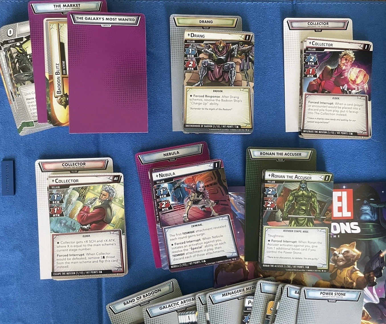 MAKE AN OFFER – OOP Marvel Champions – Galaxy’s Most Wanted + Wave 3 Heroes