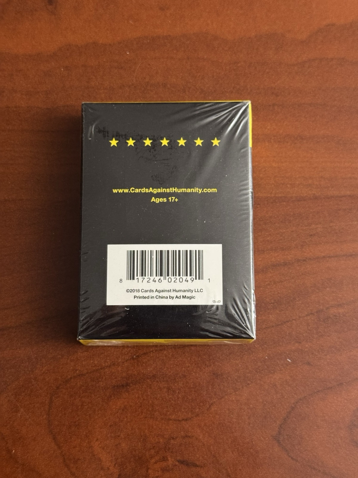 Rare Pack Of Cards Against Humanity CATS Theatre Expansion