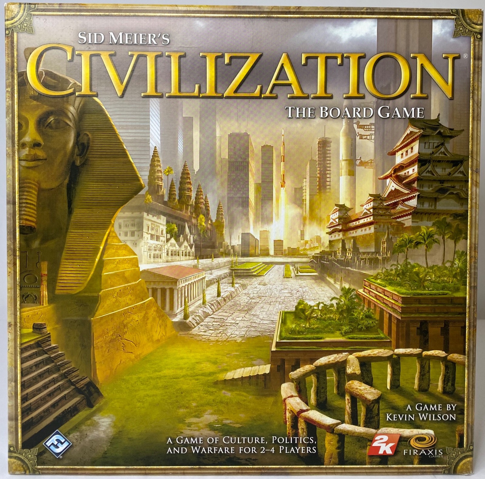 CIVILIZATION BOARD GAME SID MEIER FANTASY FLIGHT ROLE PLAYING