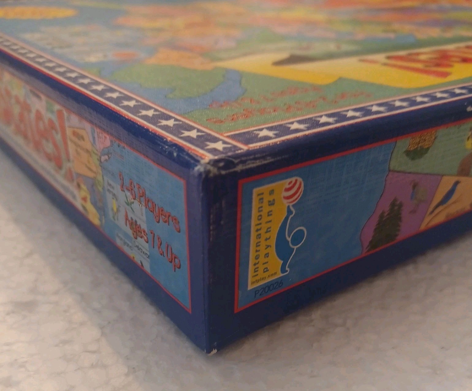 Great States Board Game International Playthings 1999 Geography Complete