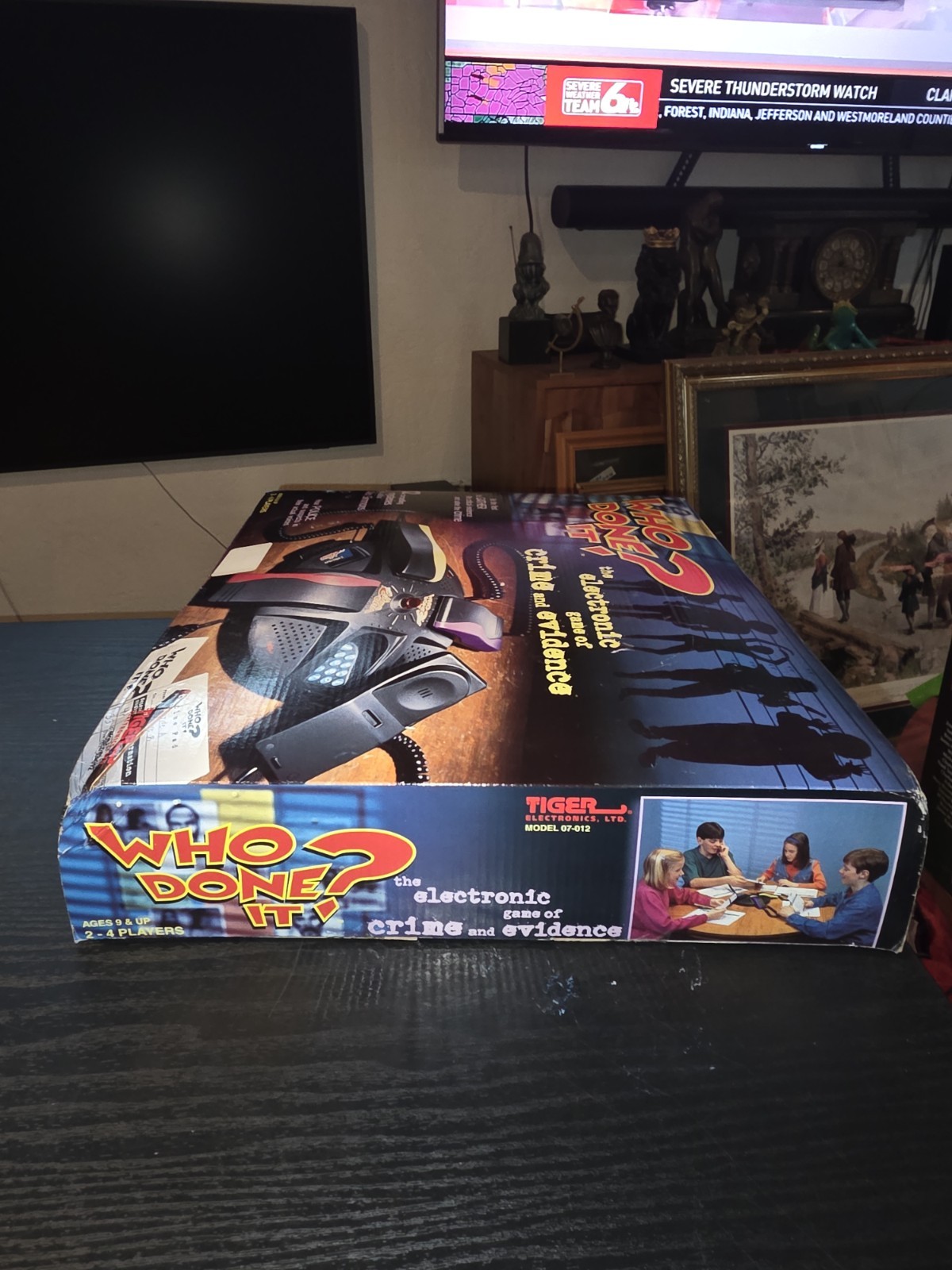 Who Done It? Vintage 1998 Tiger Electronics Crime Game Complete New Sealed