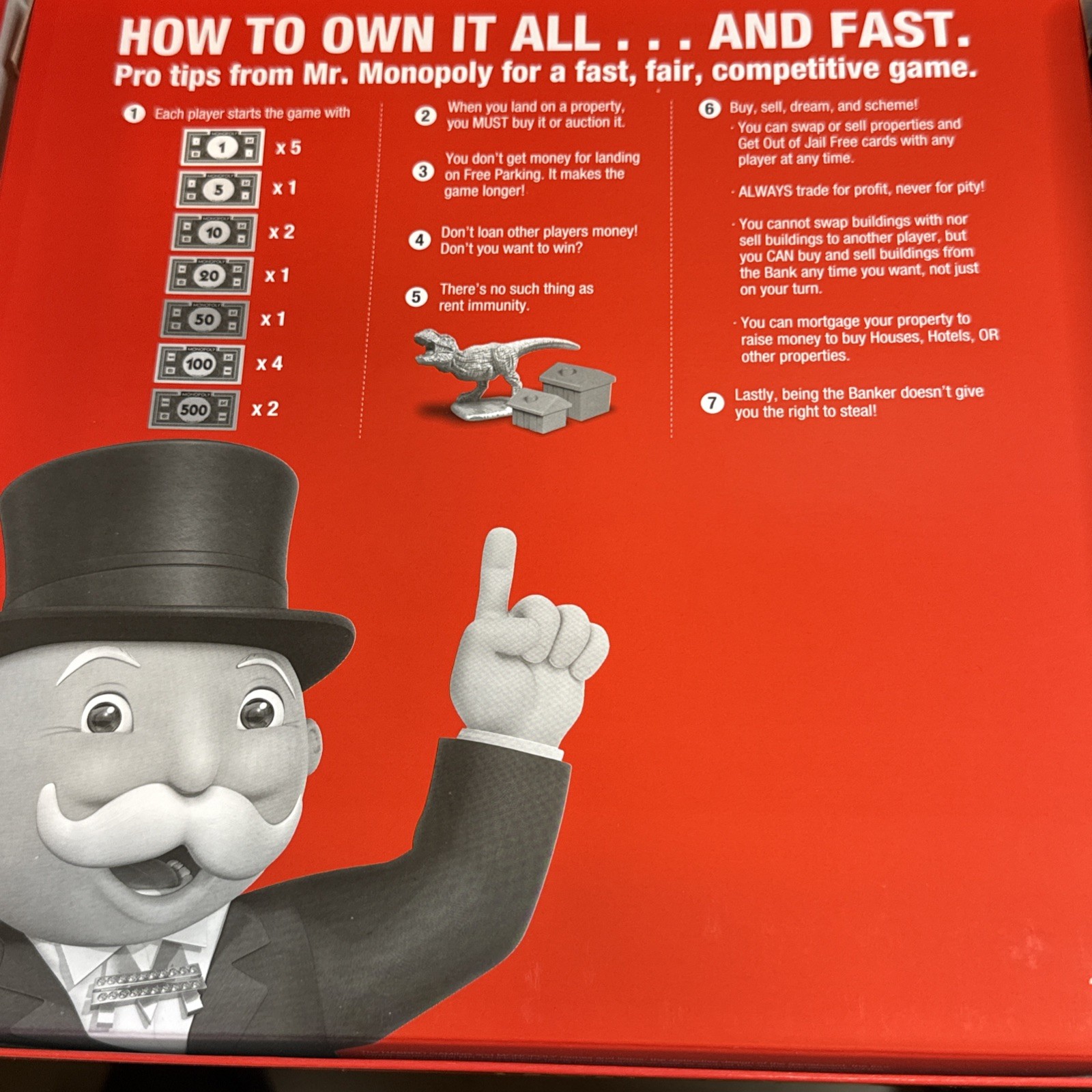 Monopoly The Board Game – Parker Brothers & Hasbro Gaming – Brand New