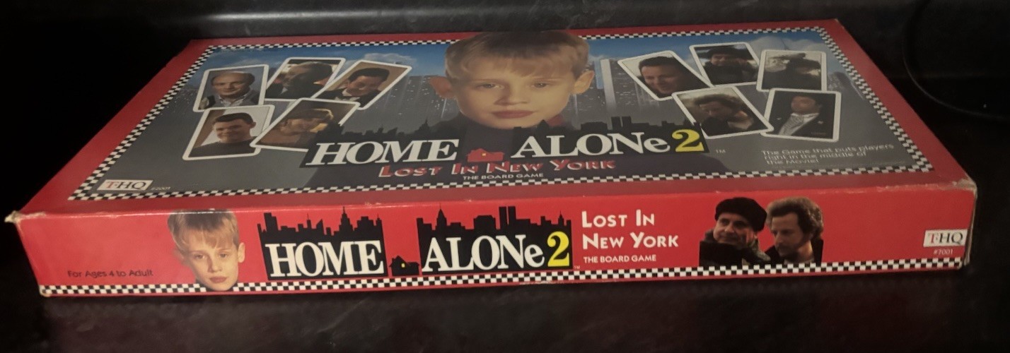 Home Alone 2: Lost in New York Vintage THQ Board Game From 1992