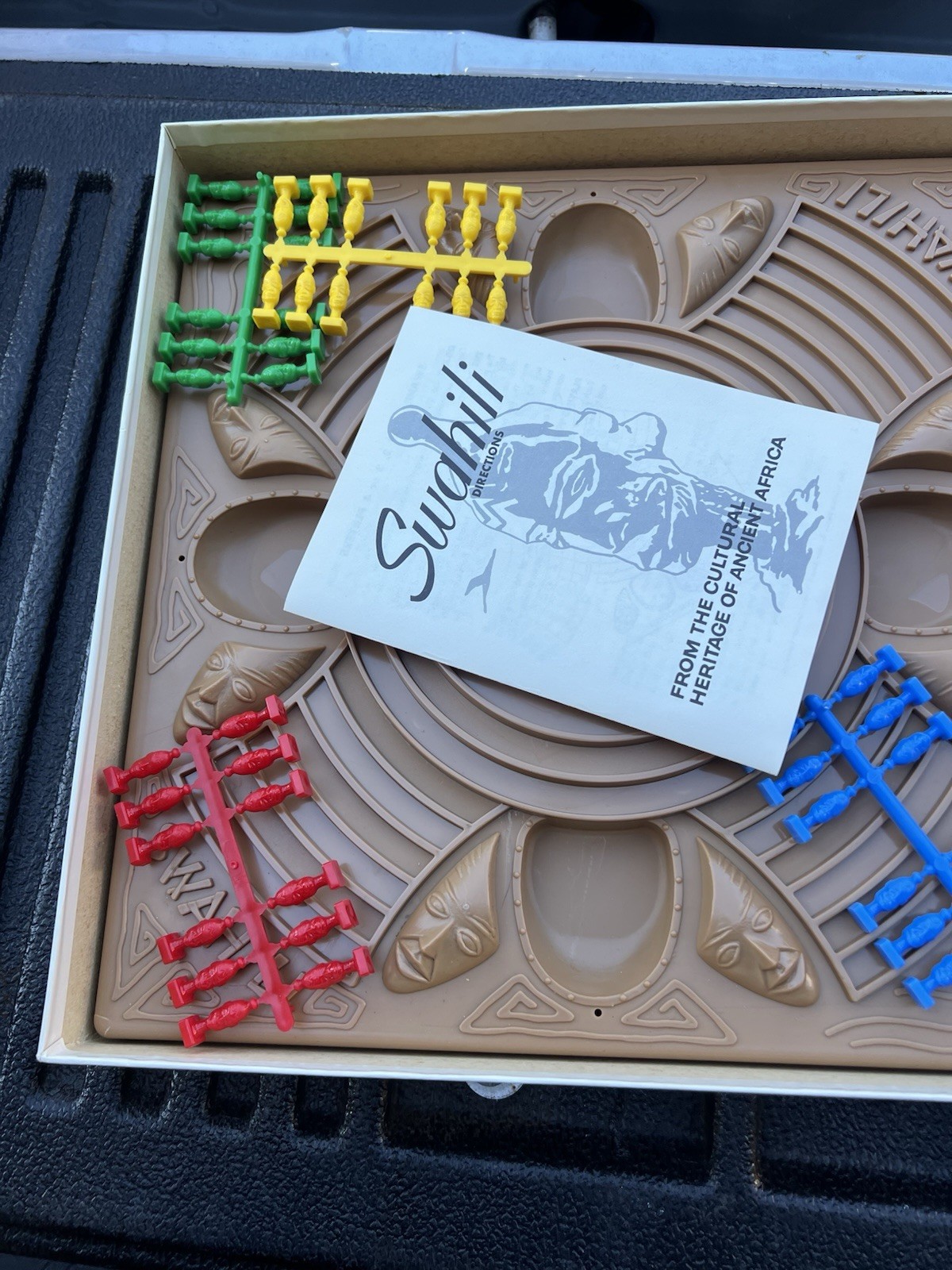 wow NOS unused Milton Bradley Swahili Board Game 1968 Made in USA – 8+ up