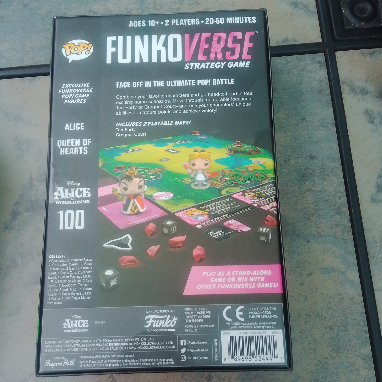 Funko Games FunkoVerse Disney Alice in Wonderland