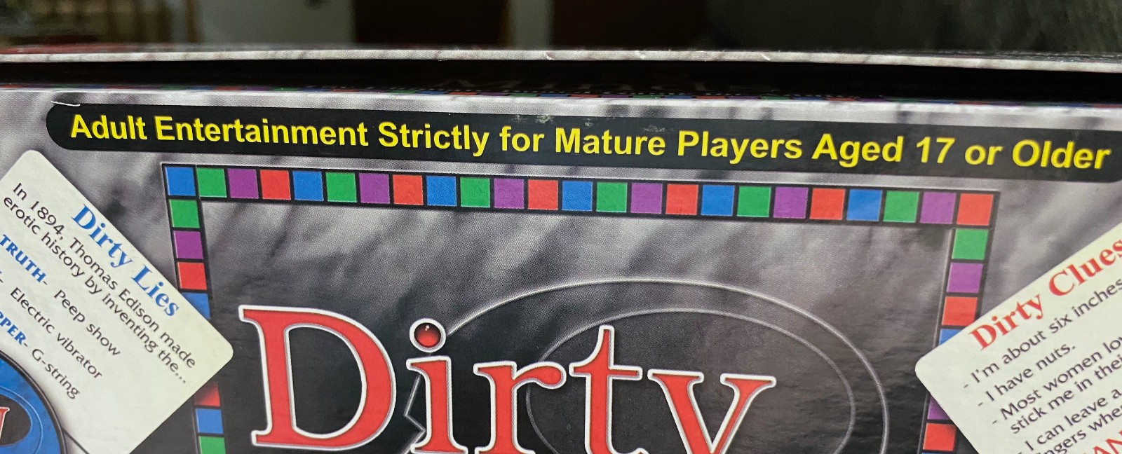 Dirty Minds The Ultimate Edition Board Game For Adults By TDC Games +Dirty Minds