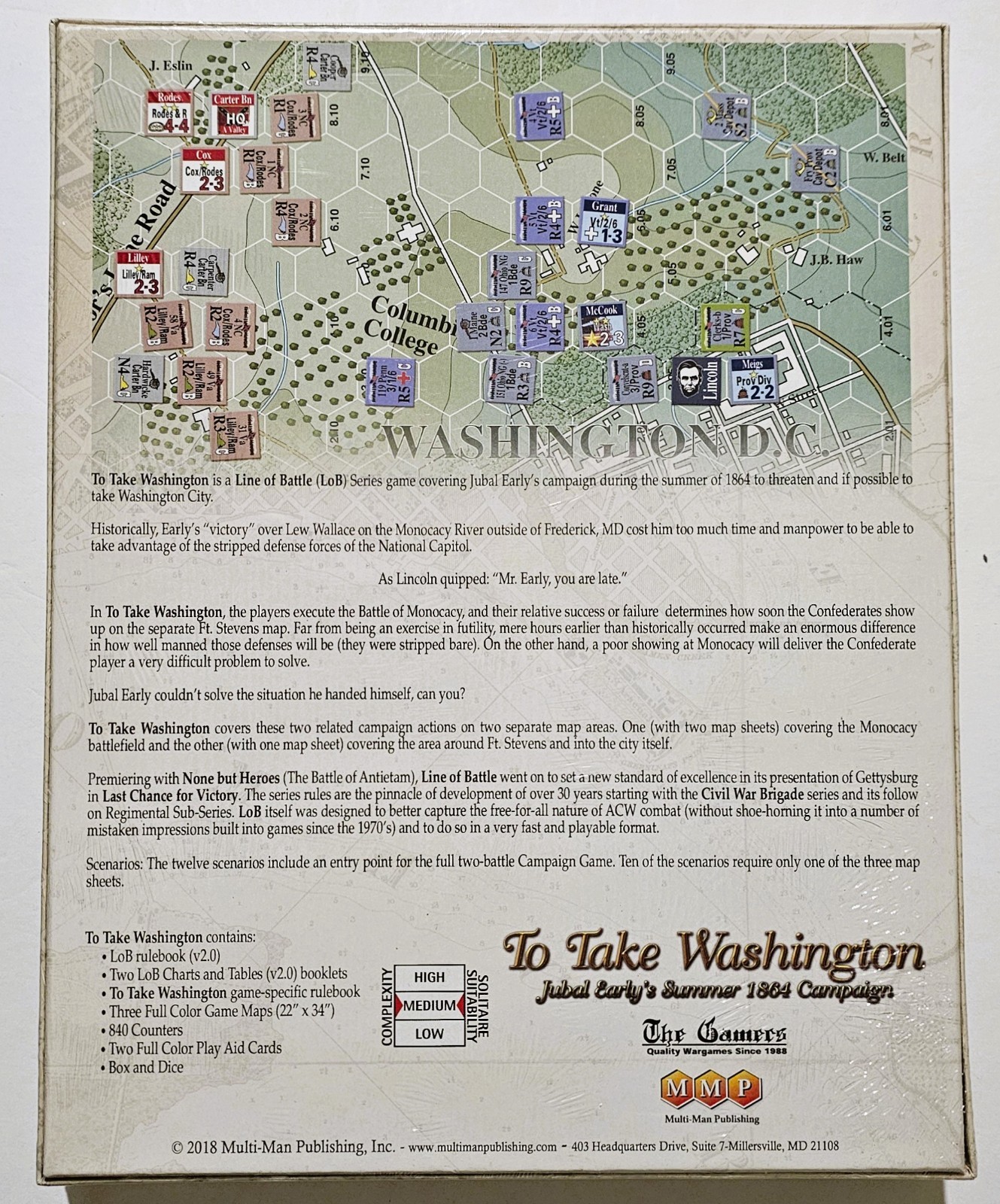 MMP Line of Battle To Take Washington