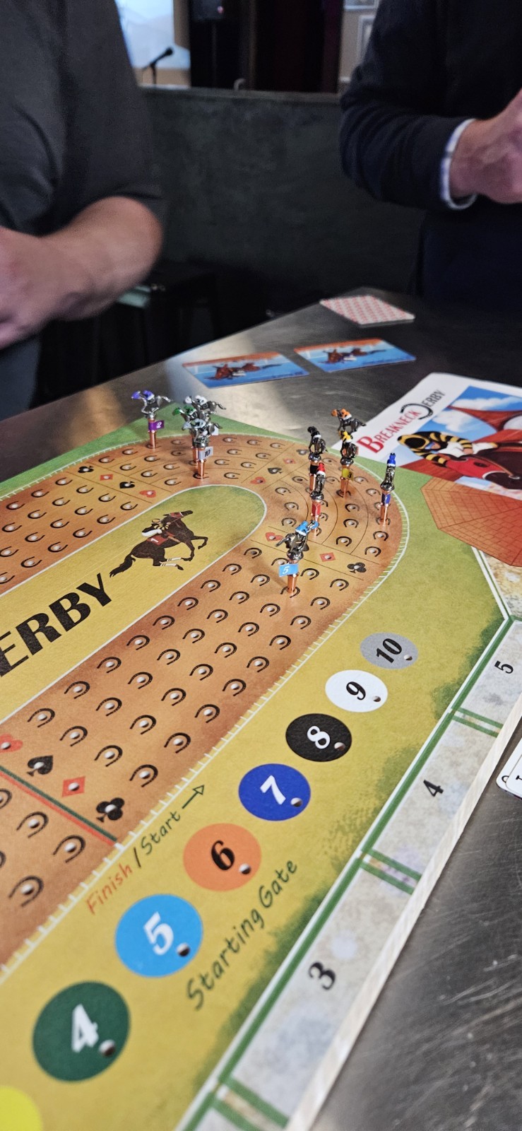 BREAKNECK DERBY CLASSIC – POKER MEETS HORSE RACING BOARD GAME – PLAYS UP TO 10!