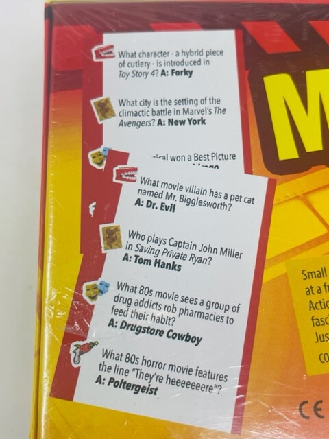 Movies Trivia Game Outset Media 220 Card Game Movie Buff