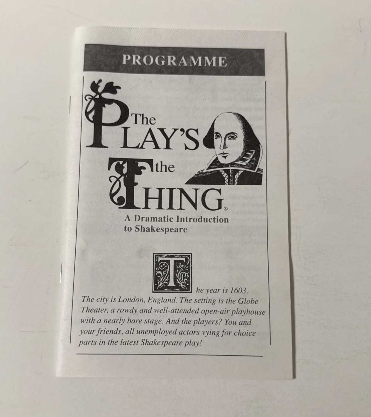 Vintage The Play’s The Thing Game by Aristoplay – 1993 Edition – Complete!