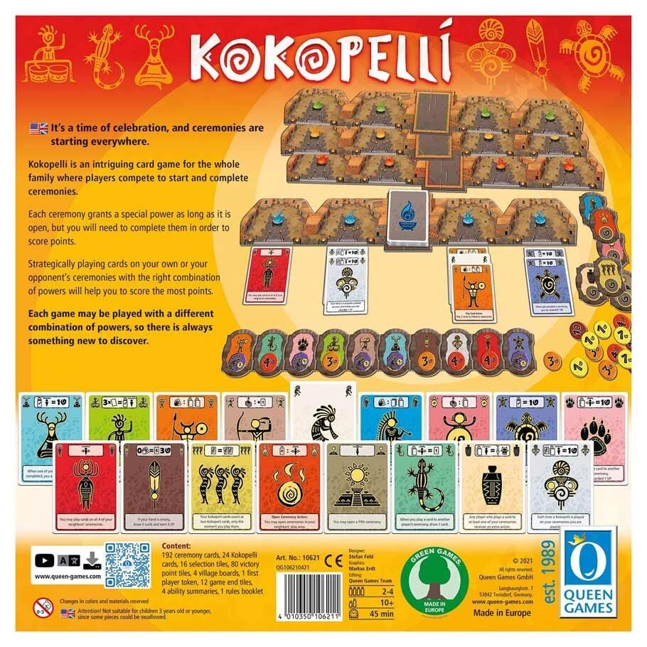 🌾 Kokopelli – Harvest Festival Card Game | New & Sealed
