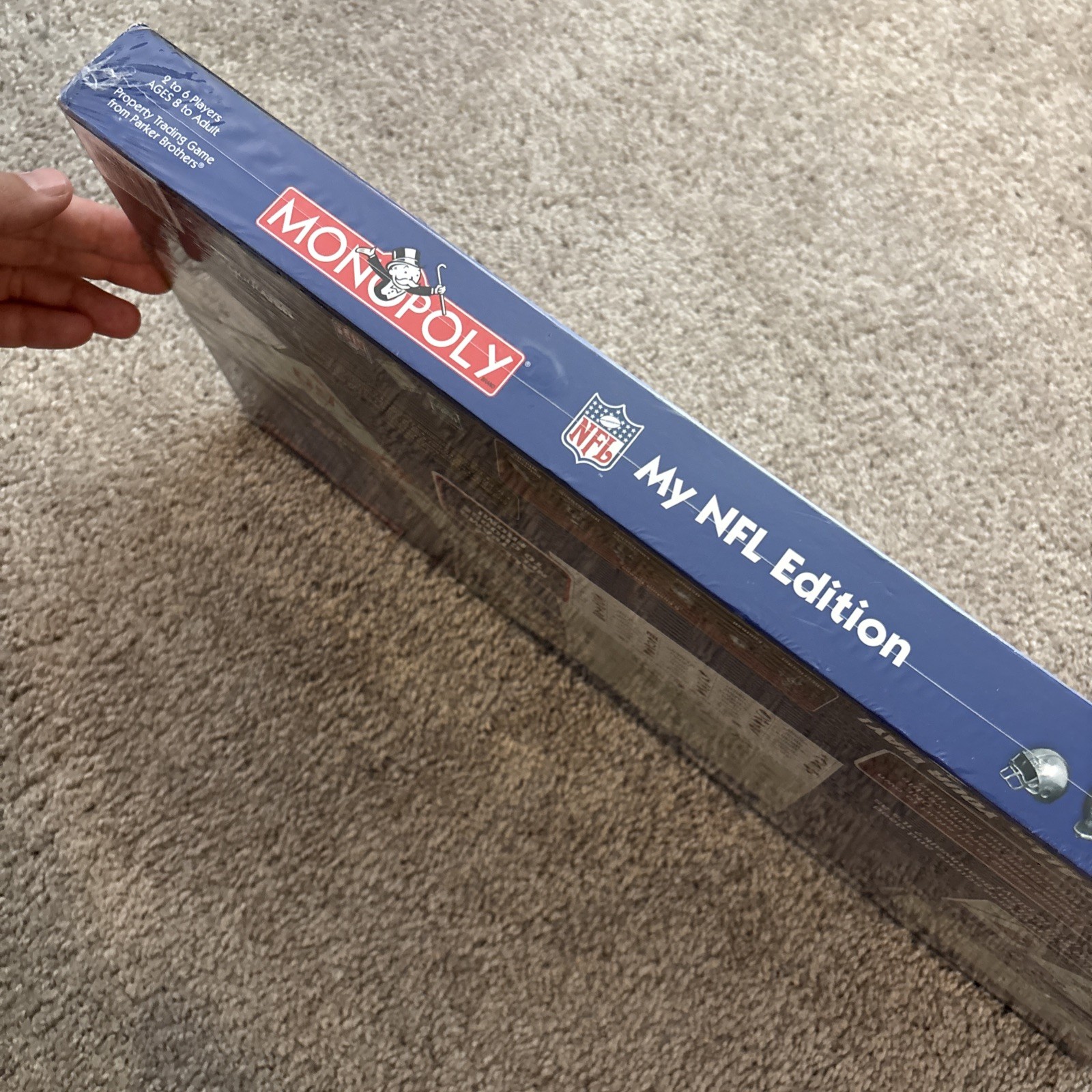 Monopoly My NFL Edition Game Football Hasbro Parker Brothers – Sealed Game