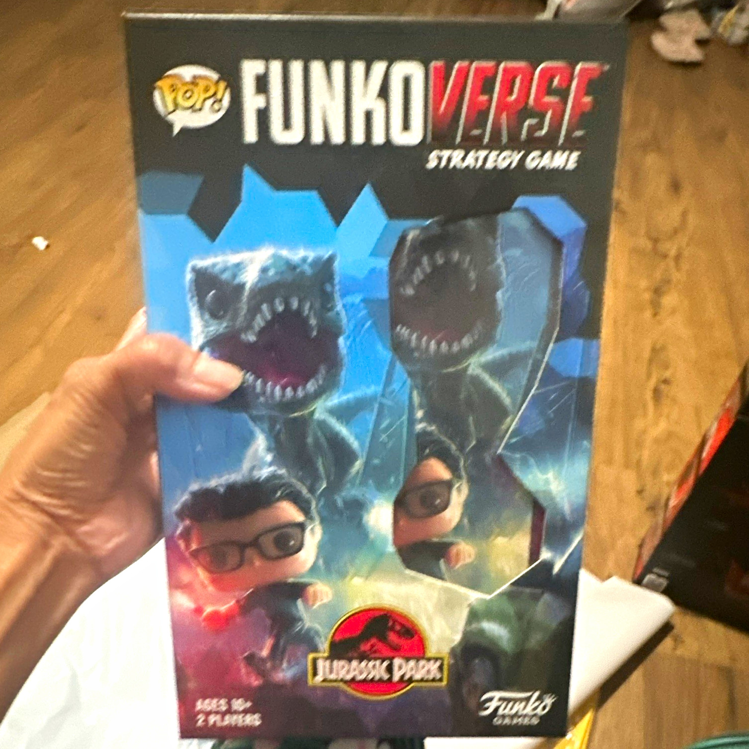 Funko Funkoverse Strategy Game Jurassic Park Exclusive Figures 2 Players 10+ 101