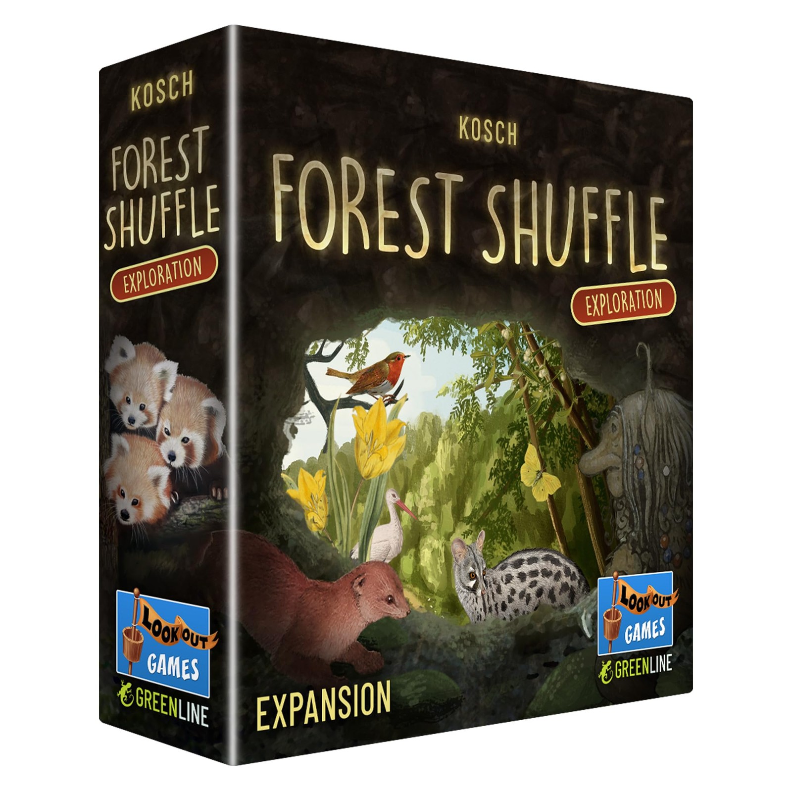 Asmodee | Forest Shuffle: Exploration | Board Game Expansion | Ages 10+ | 1